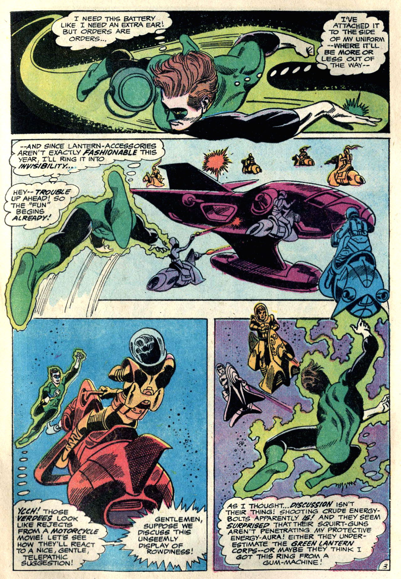 Read online Green Lantern (1960) comic -  Issue #72 - 5