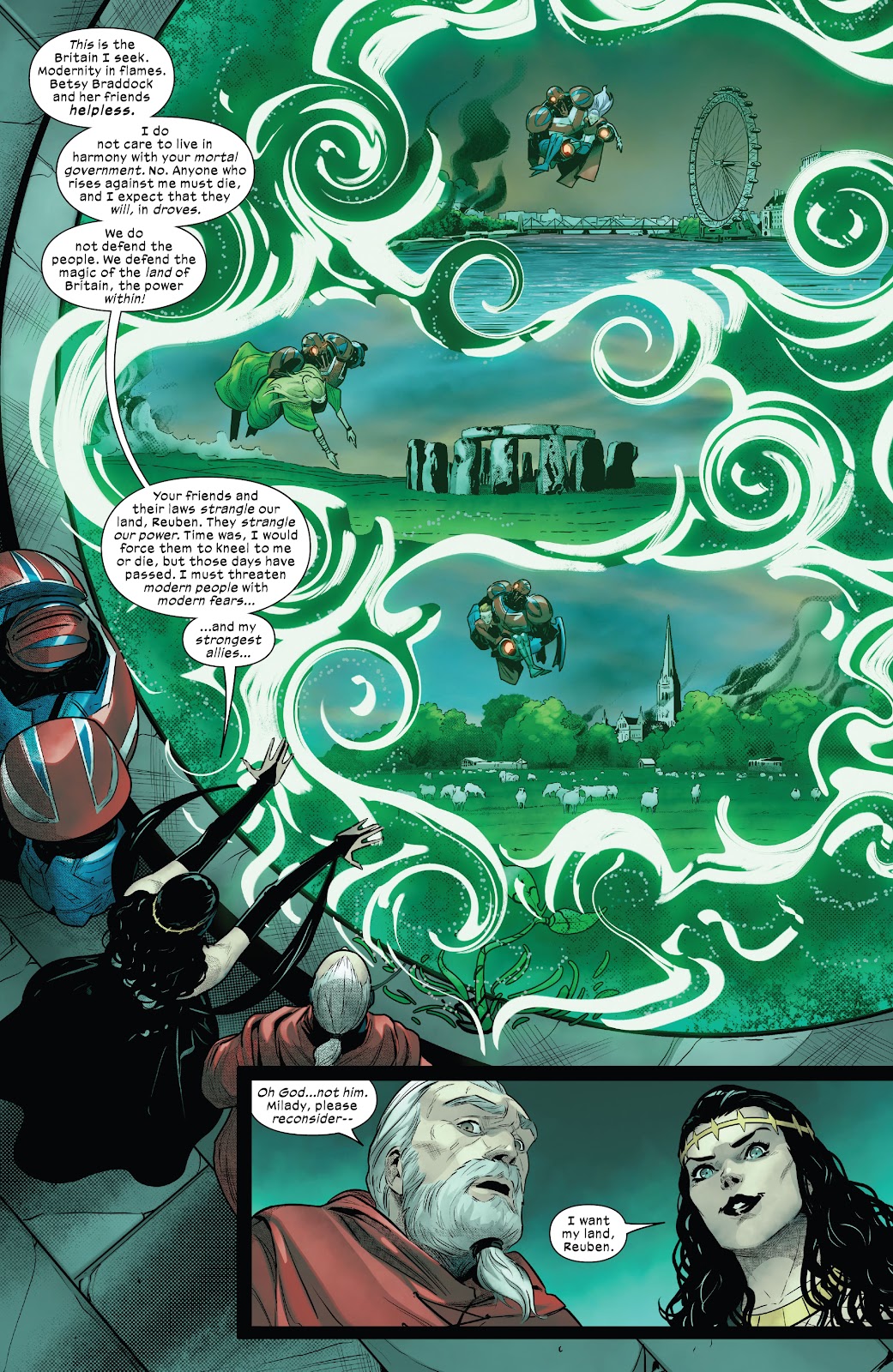 Betsy Braddock: Captain Britain issue 3 - Page 20
