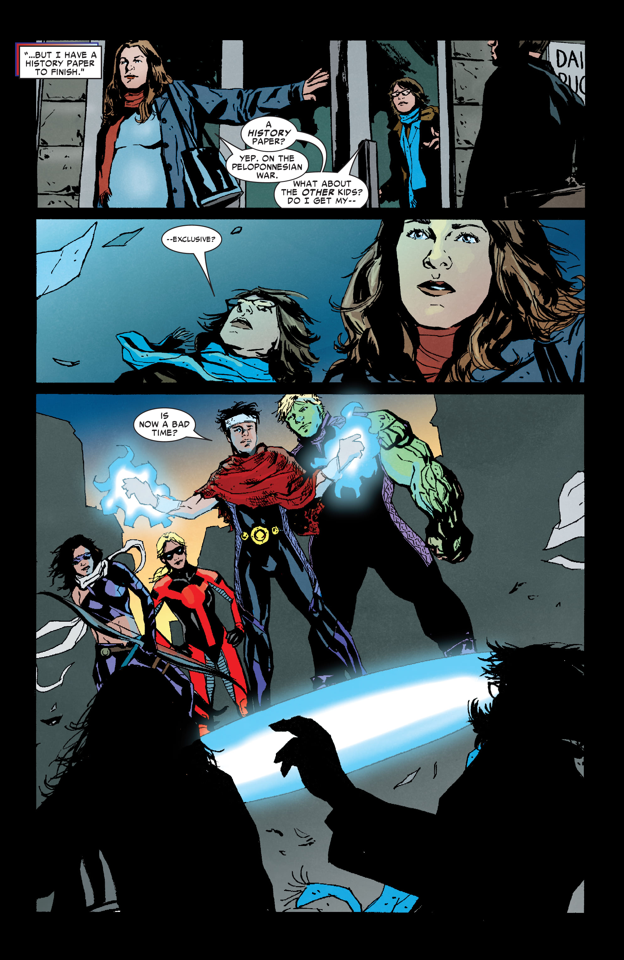 Read online Young Avengers by Heinberg & Cheung Omnibus comic -  Issue # TPB (Part 3) - 21