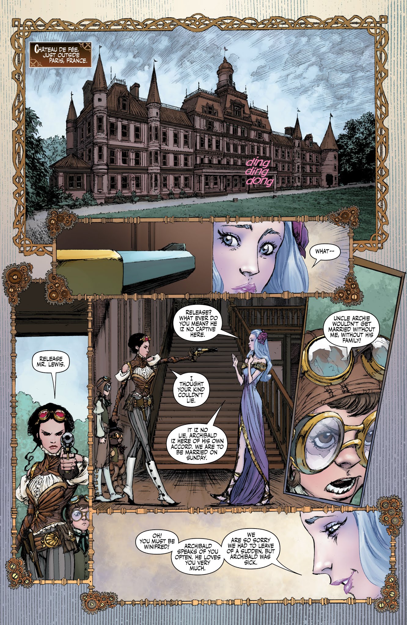 Read online Lady Mechanika: La Belle Dame Sans Merci comic -  Issue #3 - 14