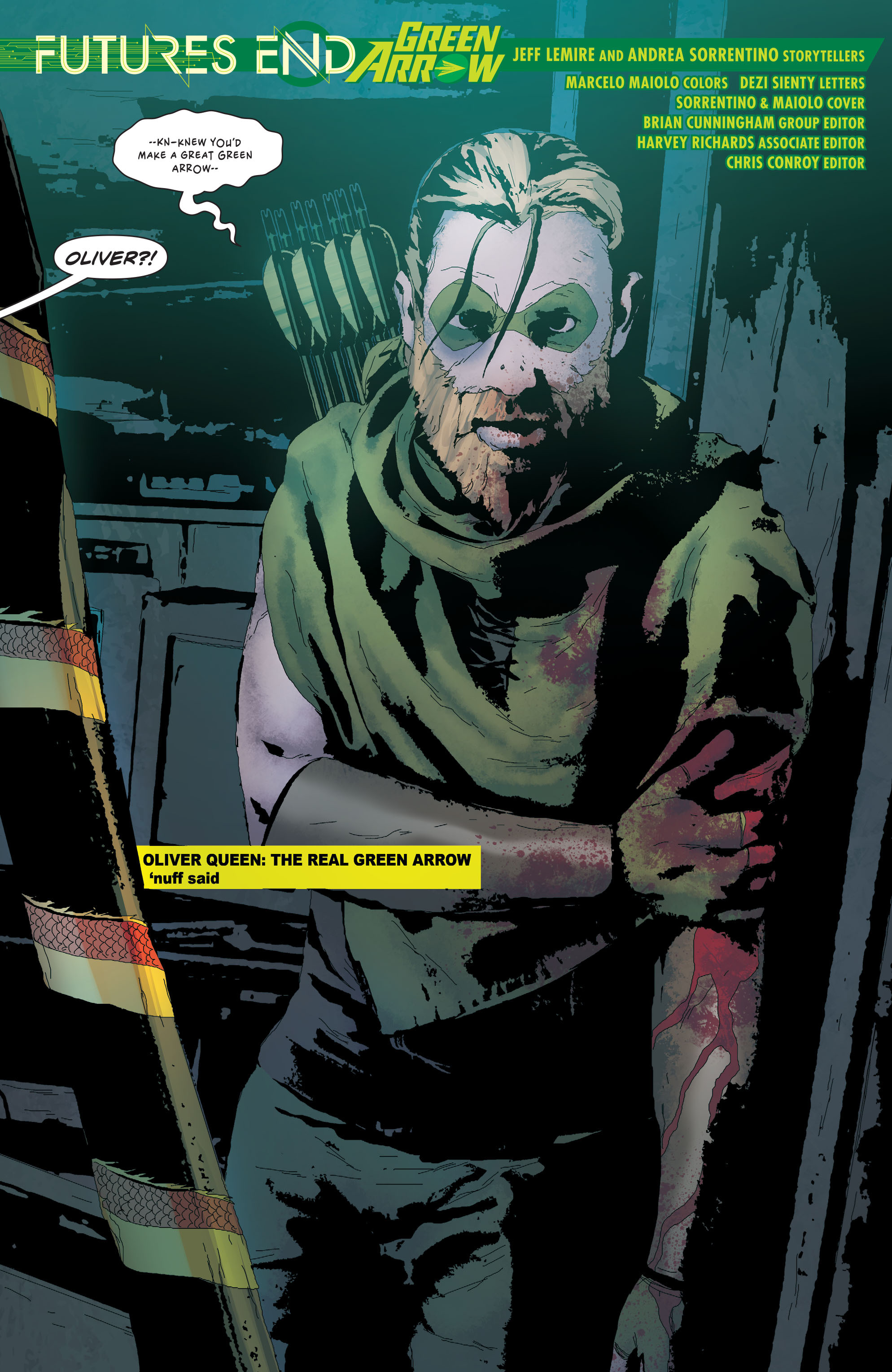 Read online Green Arrow: Futures End comic -  Issue # Full - 5