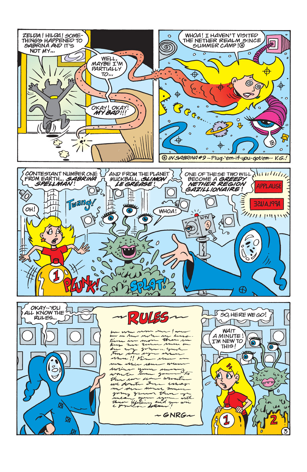 Read online Sabrina the Teenage Witch (2000) comic -  Issue #11 - 21