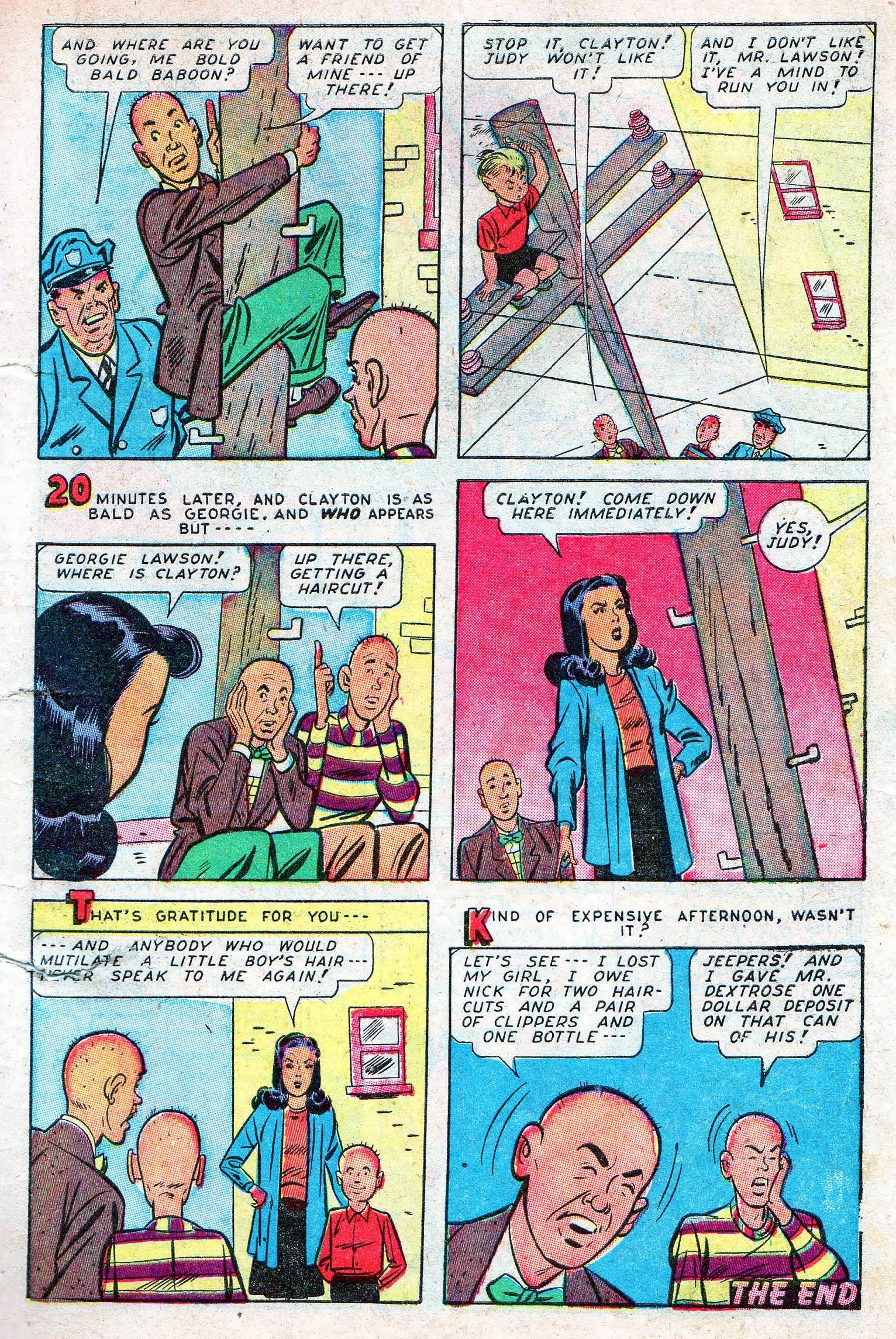 Read online Georgie Comics (1945) comic -  Issue #5 - 9