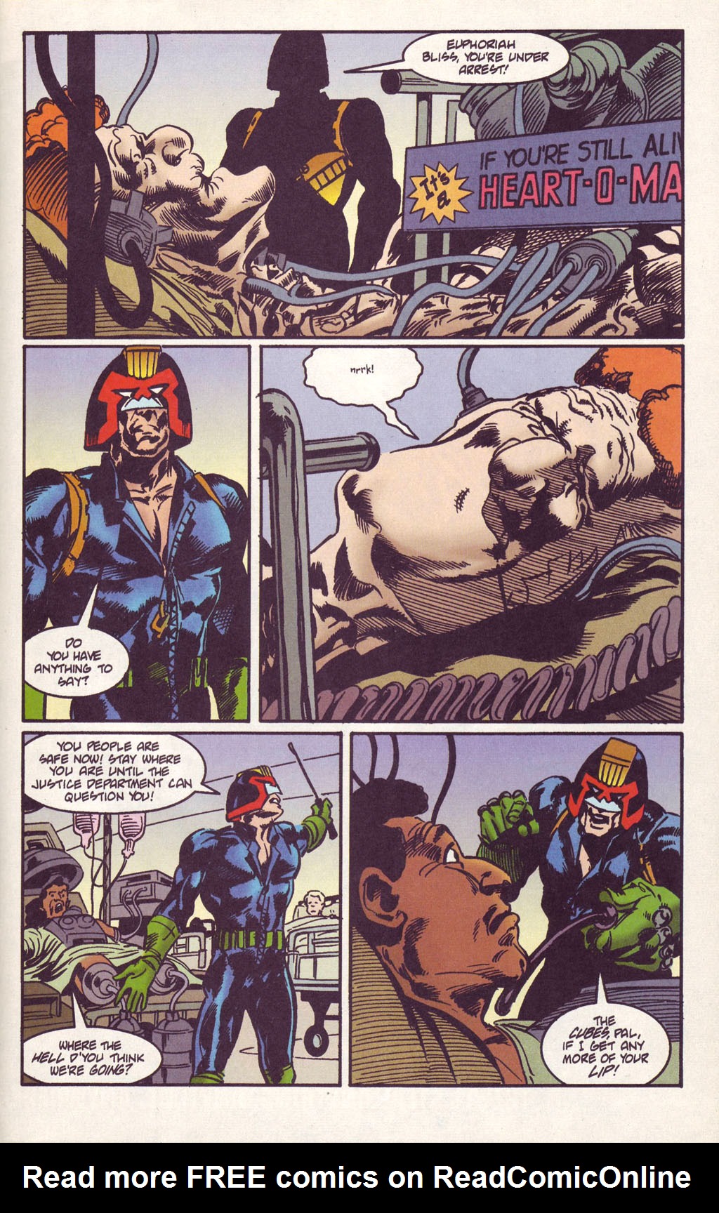 Read online Judge Dredd: Legends of the Law comic -  Issue #4 - 23