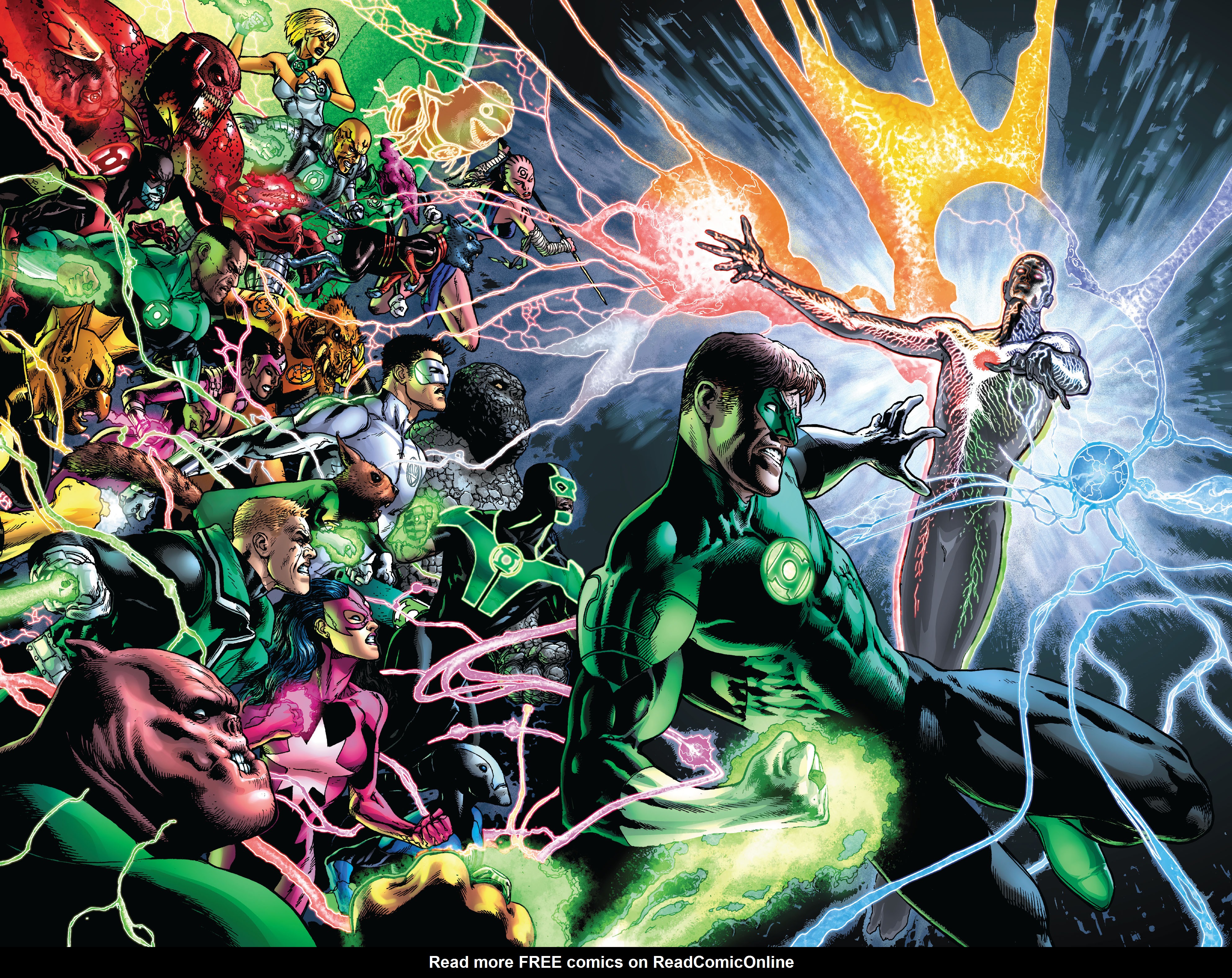 Read online Green Lantern: The Wrath of the First Lantern comic -  Issue # TPB - 256
