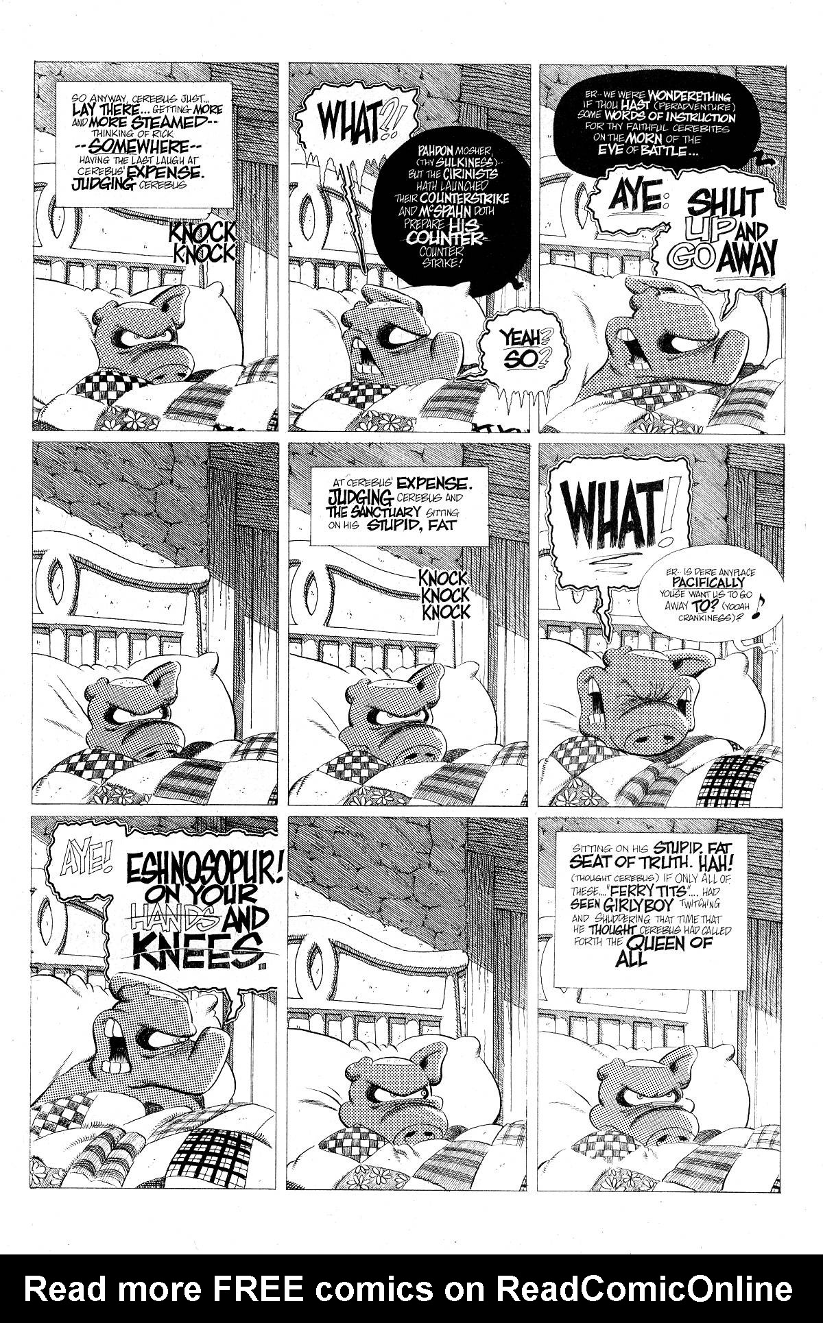 Read online Cerebus comic -  Issue #275 - 17