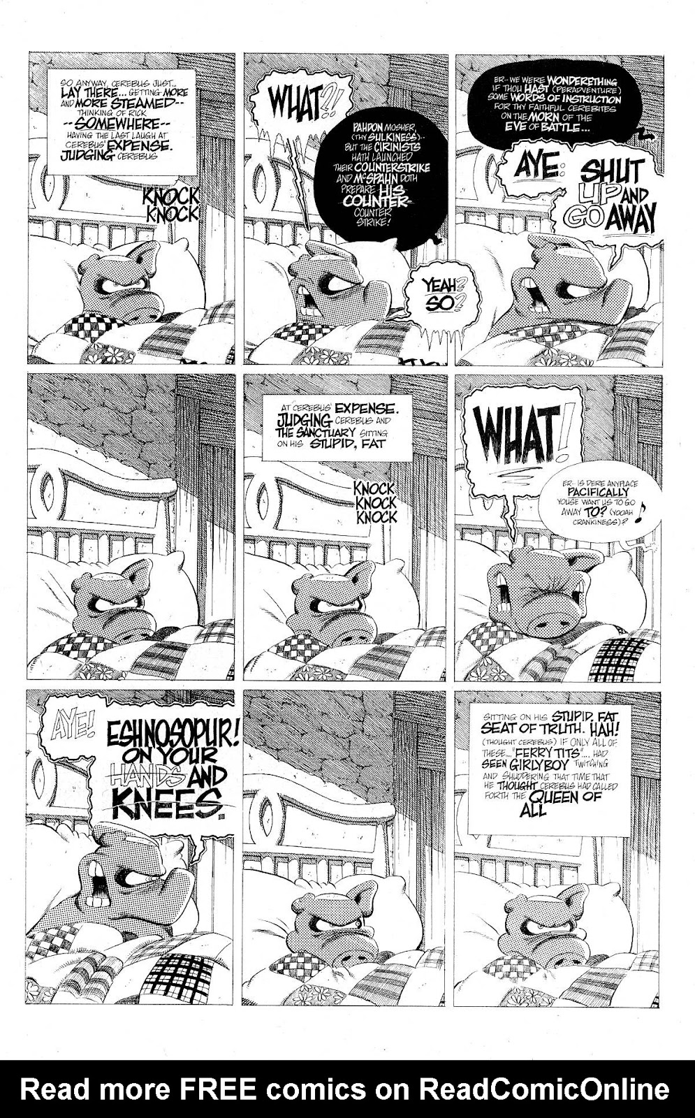 Cerebus Issue #275 #274 - English 17 Cerebus Issue #275 #274 - English 17