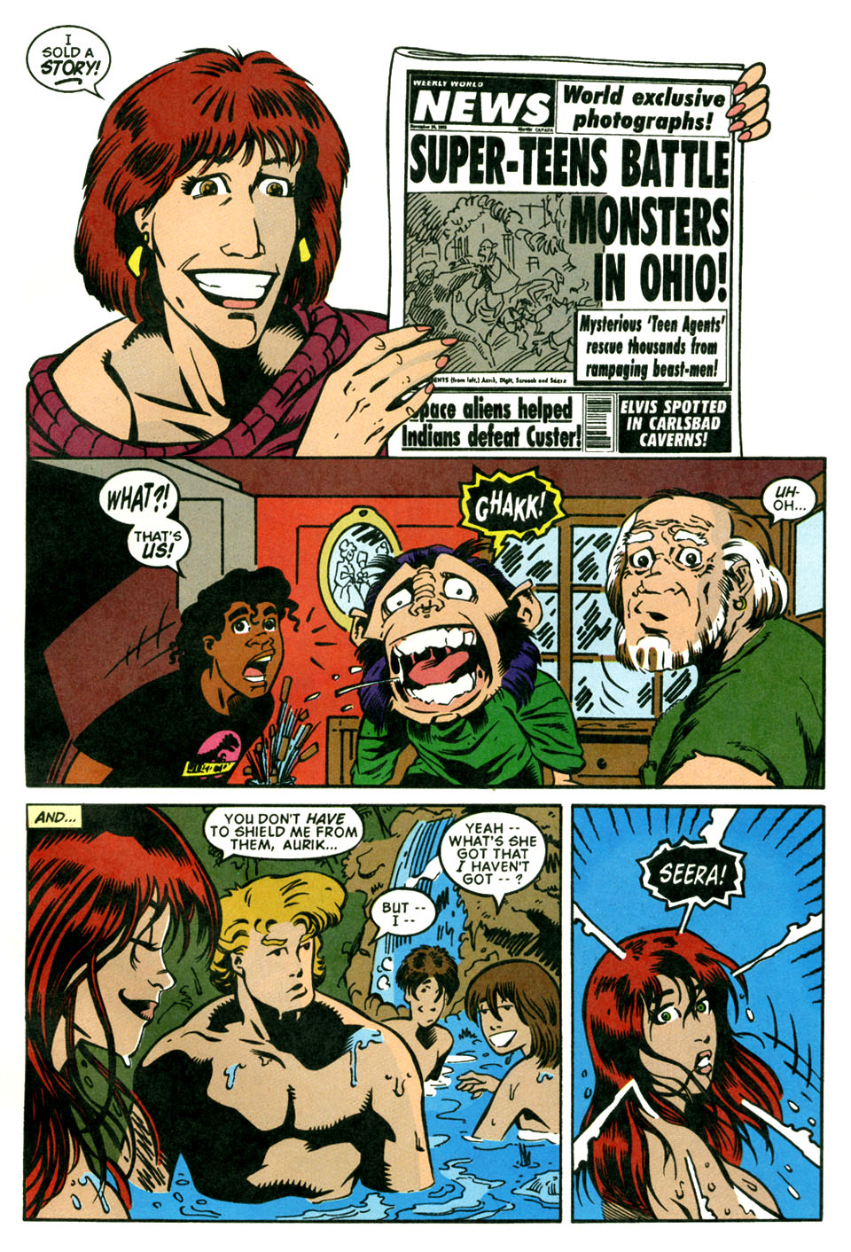 Read online Jack Kirby's TeenAgents comic -  Issue #3 - 8