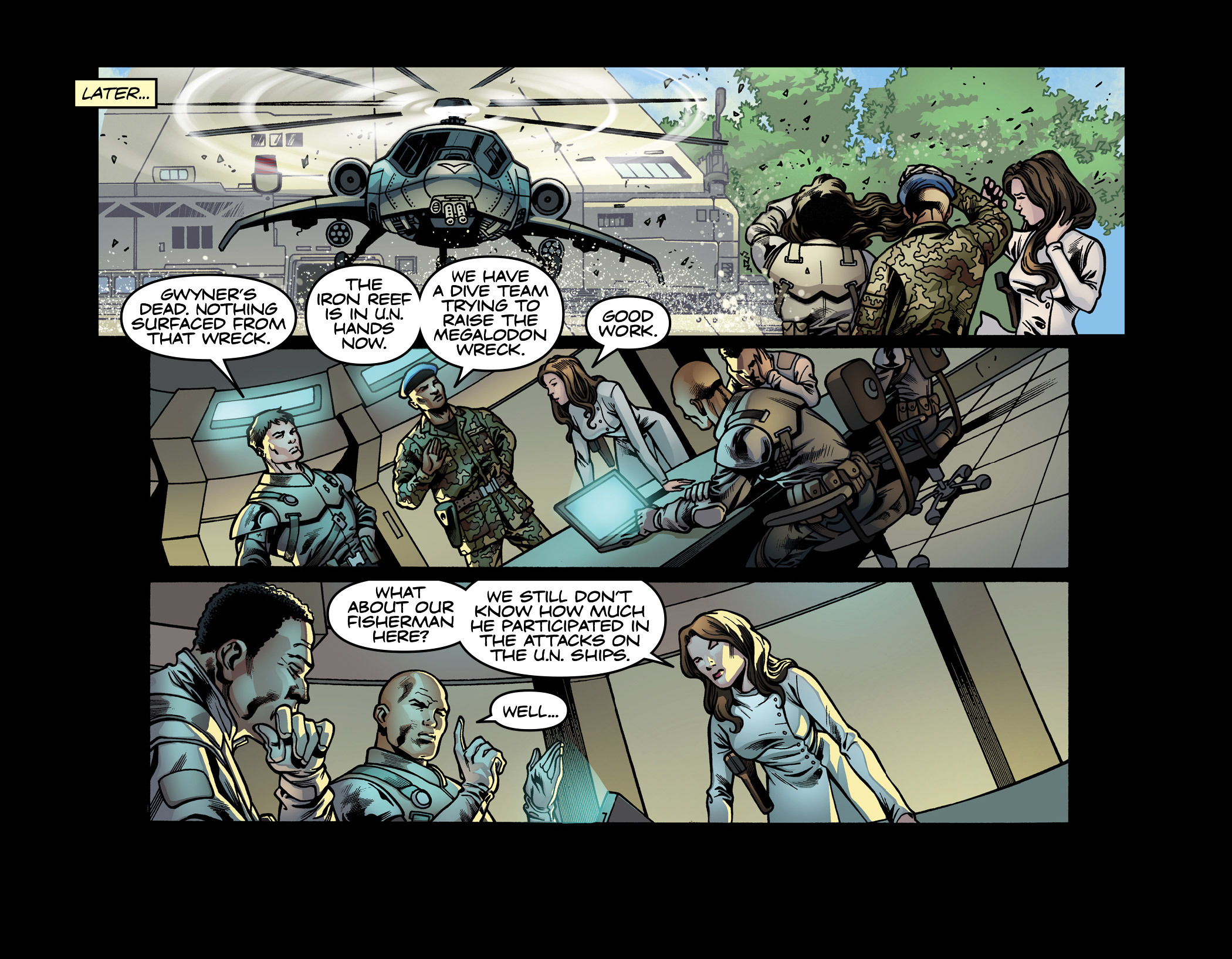 Read online Airwolf Airstrikes comic -  Issue #3 - 51