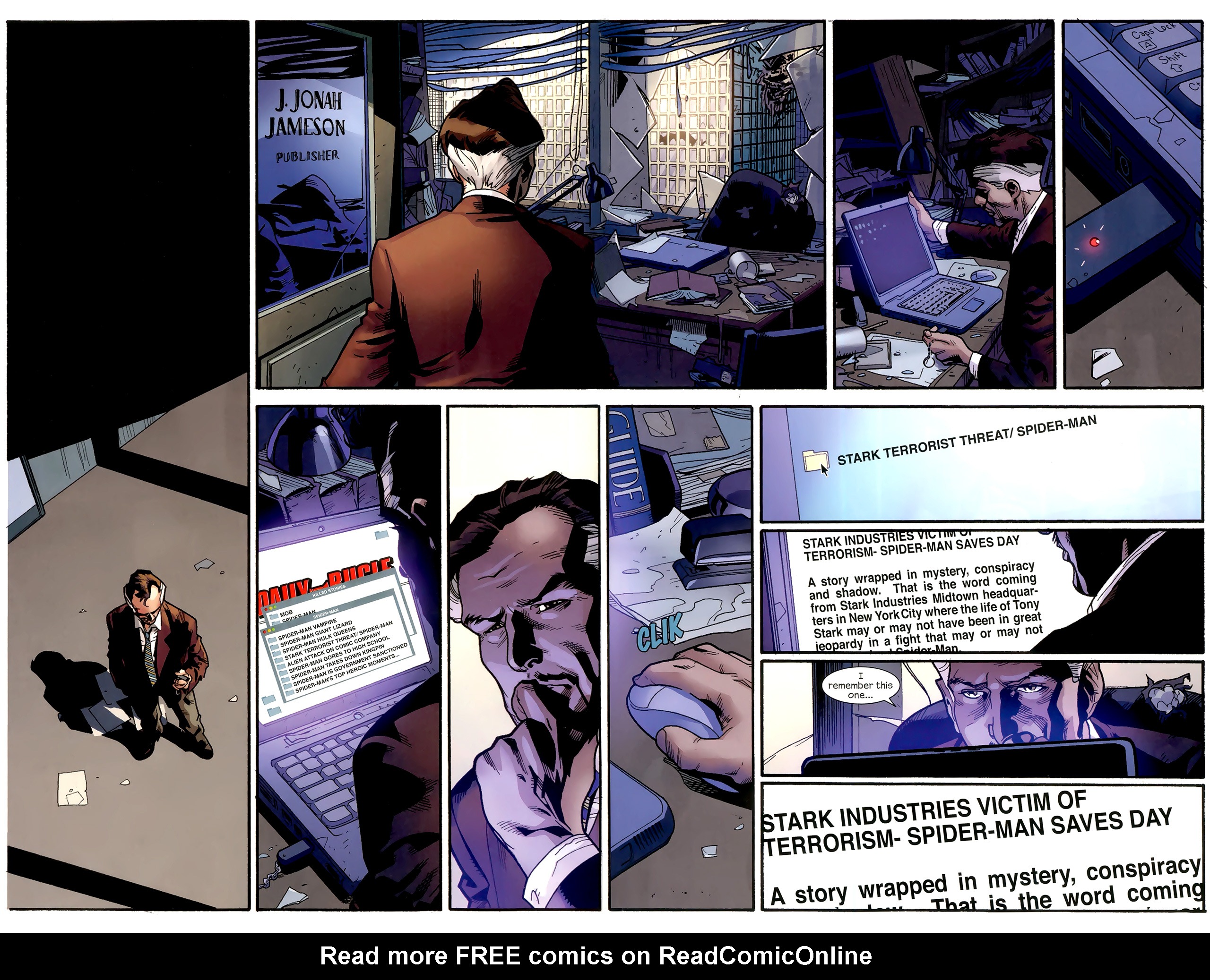 Read online Ultimatum: Spider-Man Requiem comic -  Issue #1 - 7