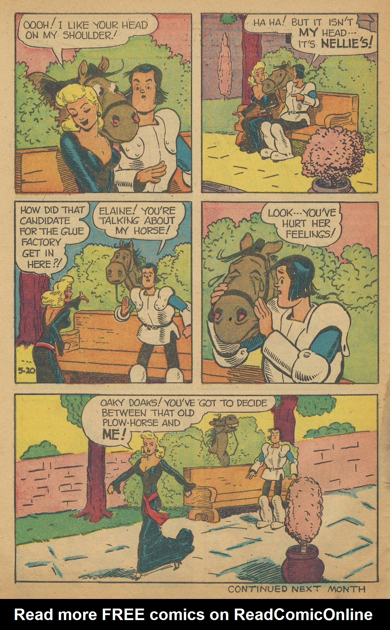 Read online Famous Funnies comic -  Issue #150 - 48