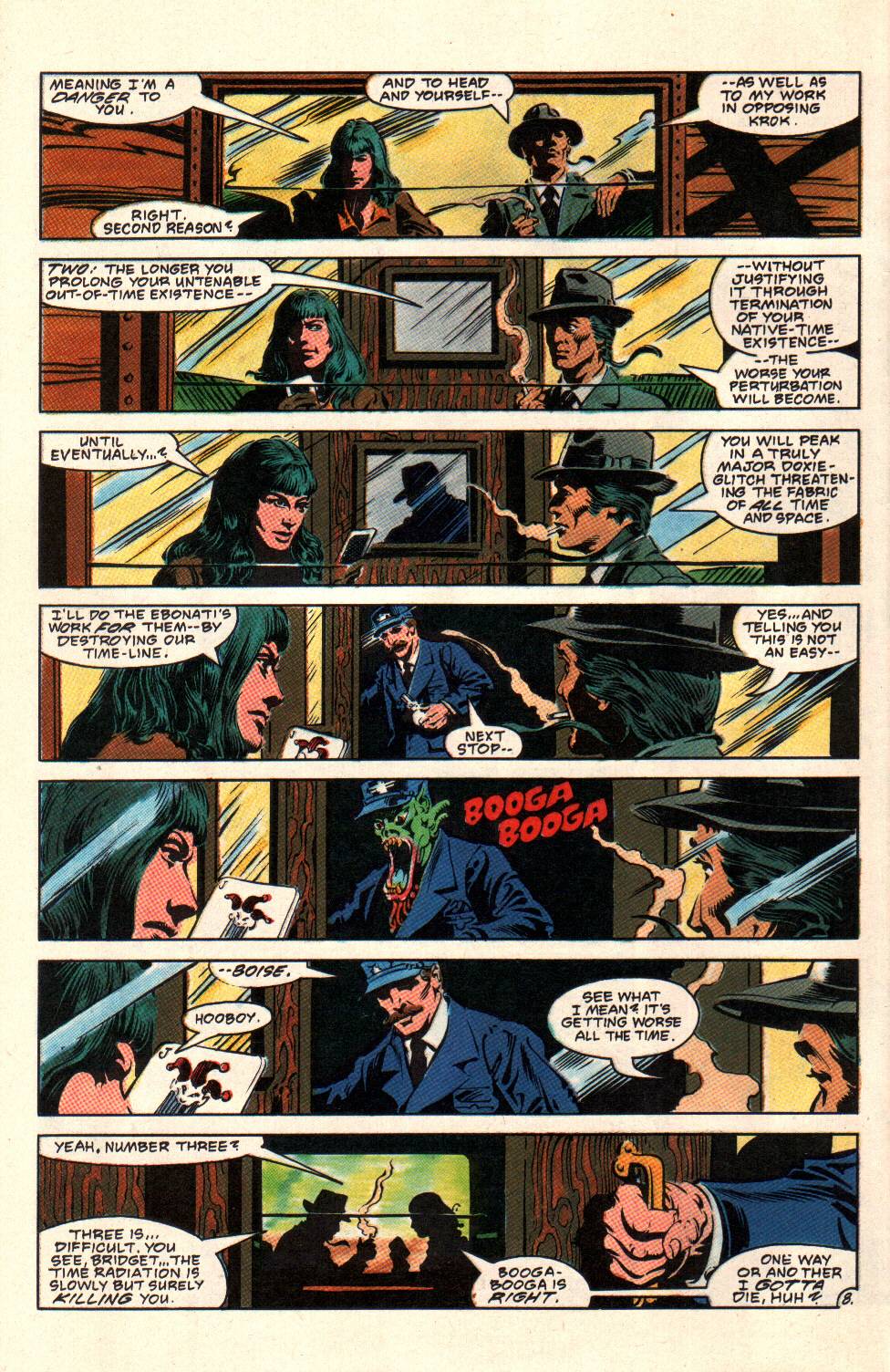 Read online Aztec Ace comic -  Issue #7 - 8