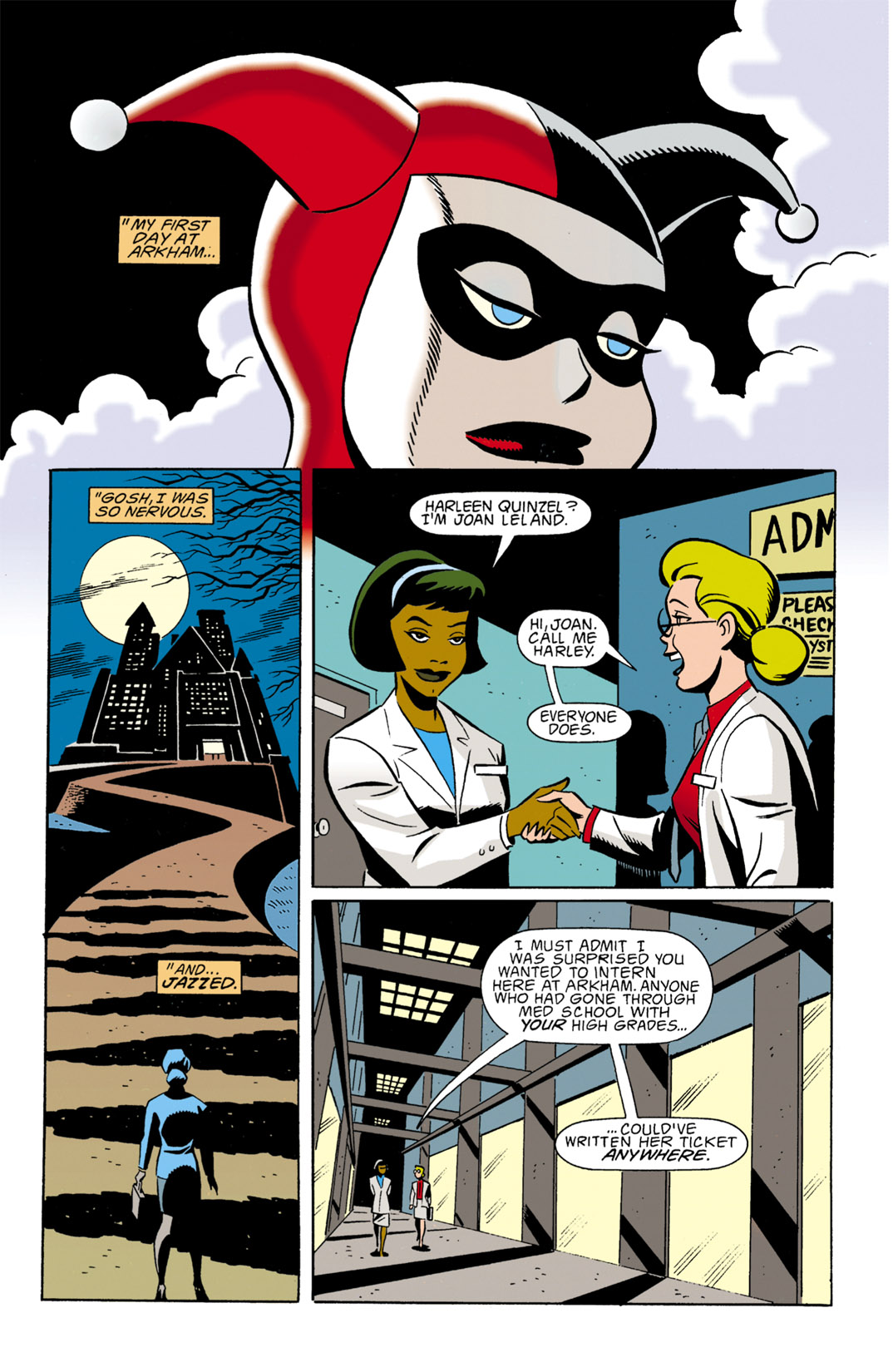Read online The Batman Adventures Mad Love comic Issue Full
