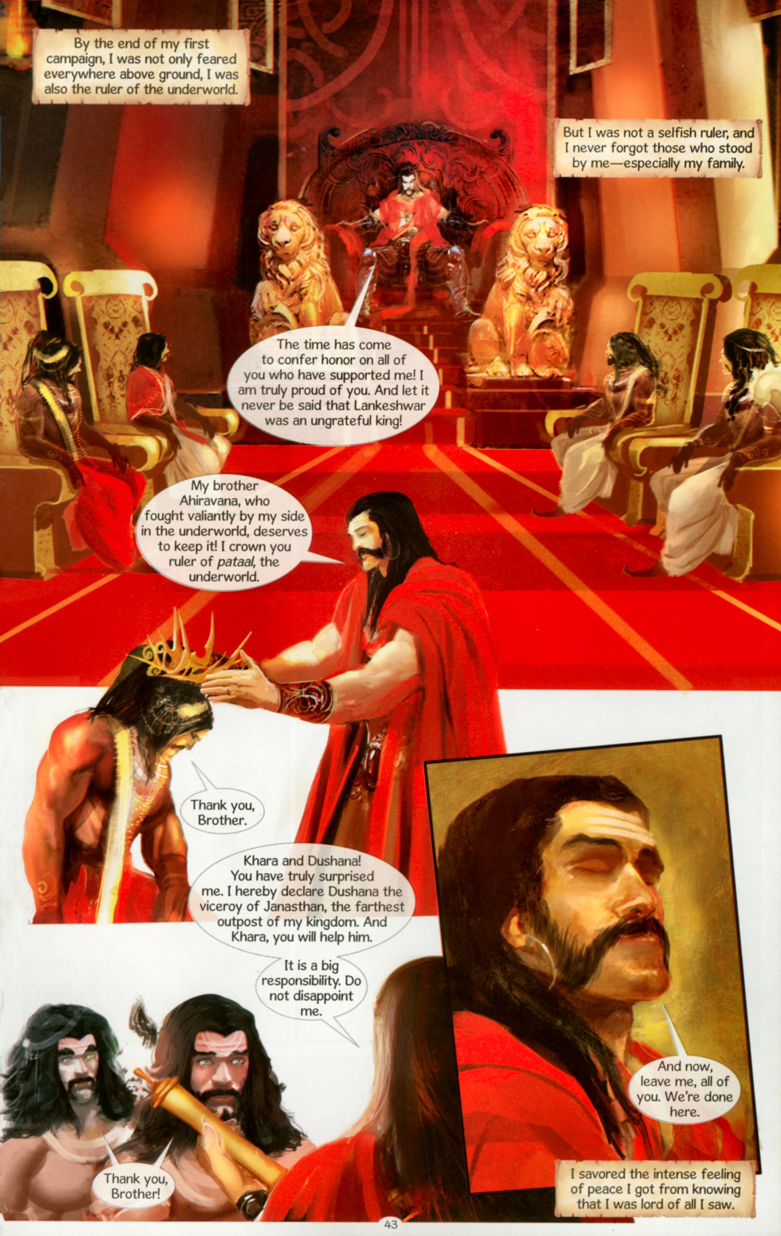 Read online Ravana: Roar of the Demon King comic -  Issue # Full - 47