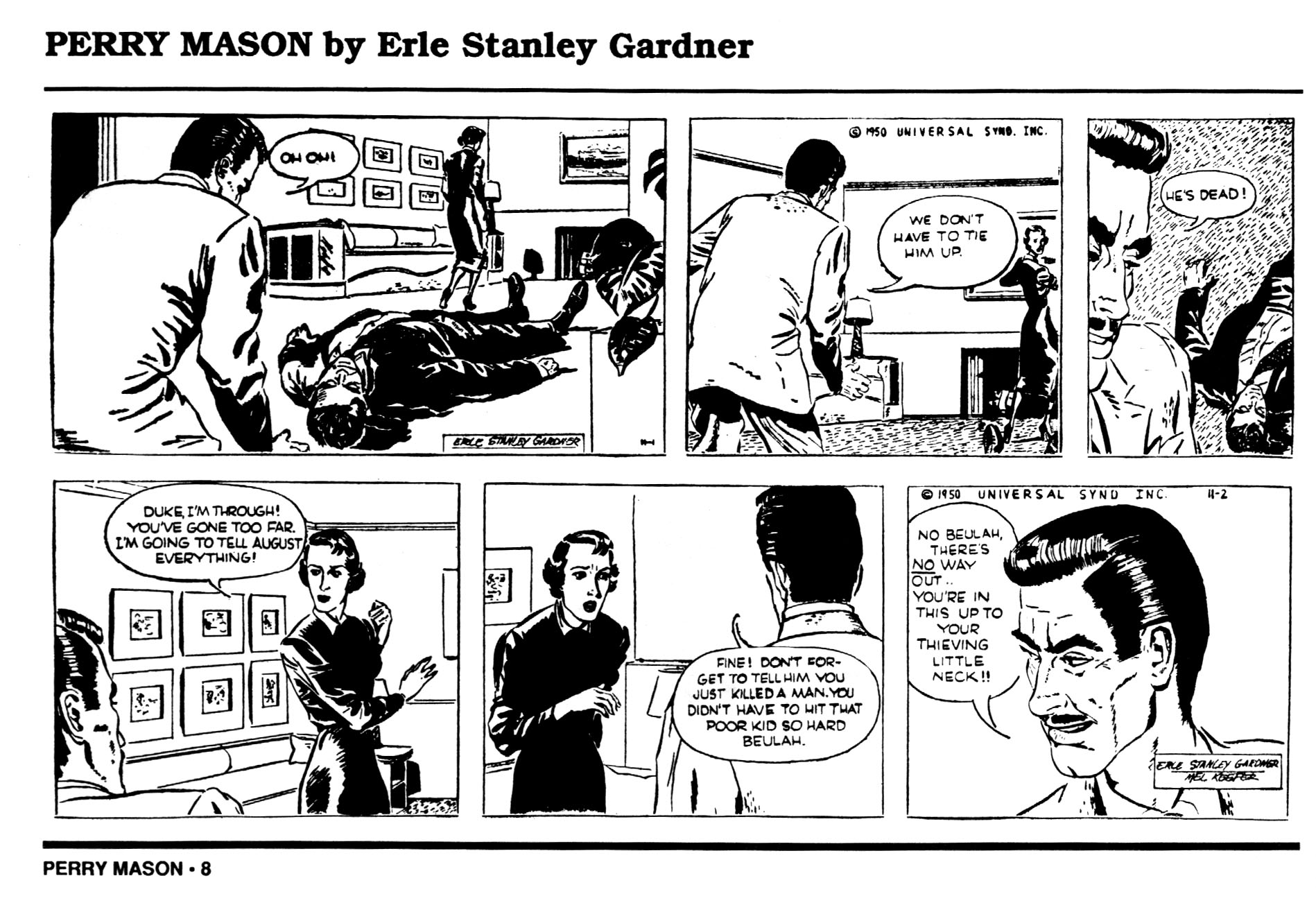 Read online Four Cases of Murder comic -  Issue # TPB - 16