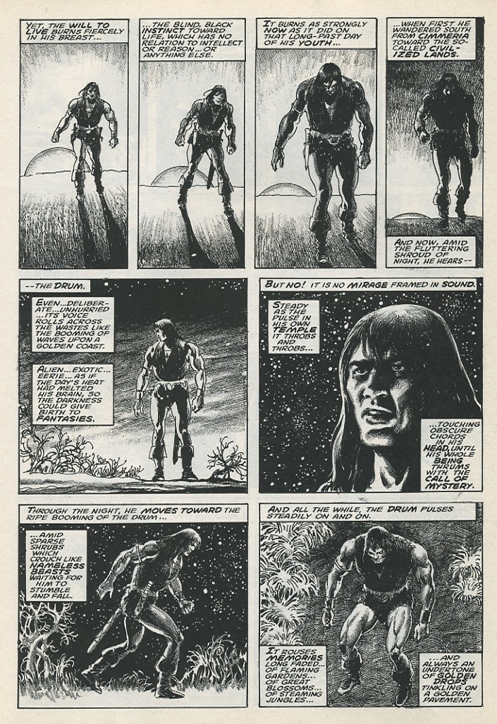 Read online The Savage Sword Of Conan comic -  Issue #223 - 10