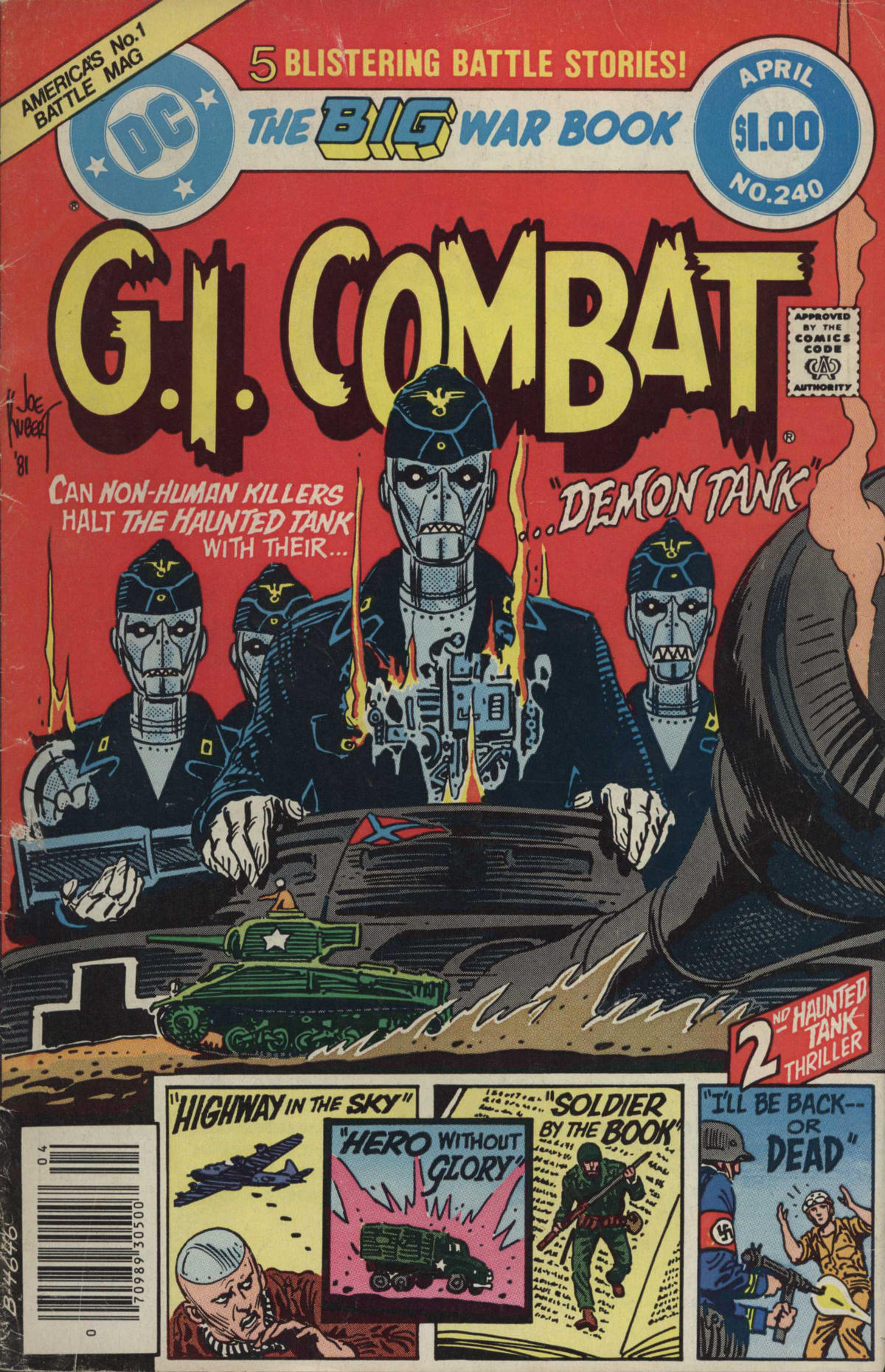 Read online G.I. Combat (1952) comic -  Issue #240 - 1