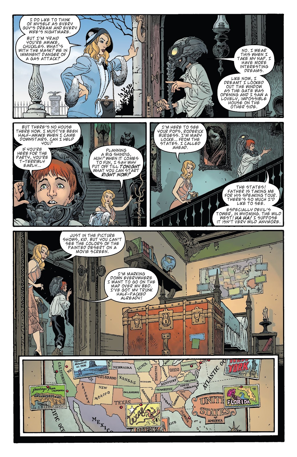 Locke & Key/Sandman: Hell & Gone issue 1 - Page 7