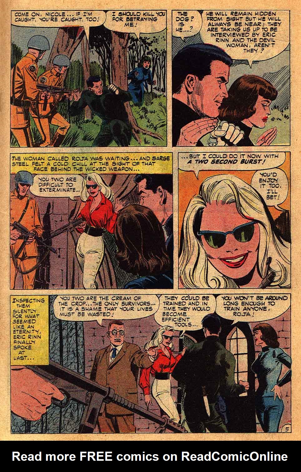 Read online Sarge Steel comic -  Issue #7 - 19