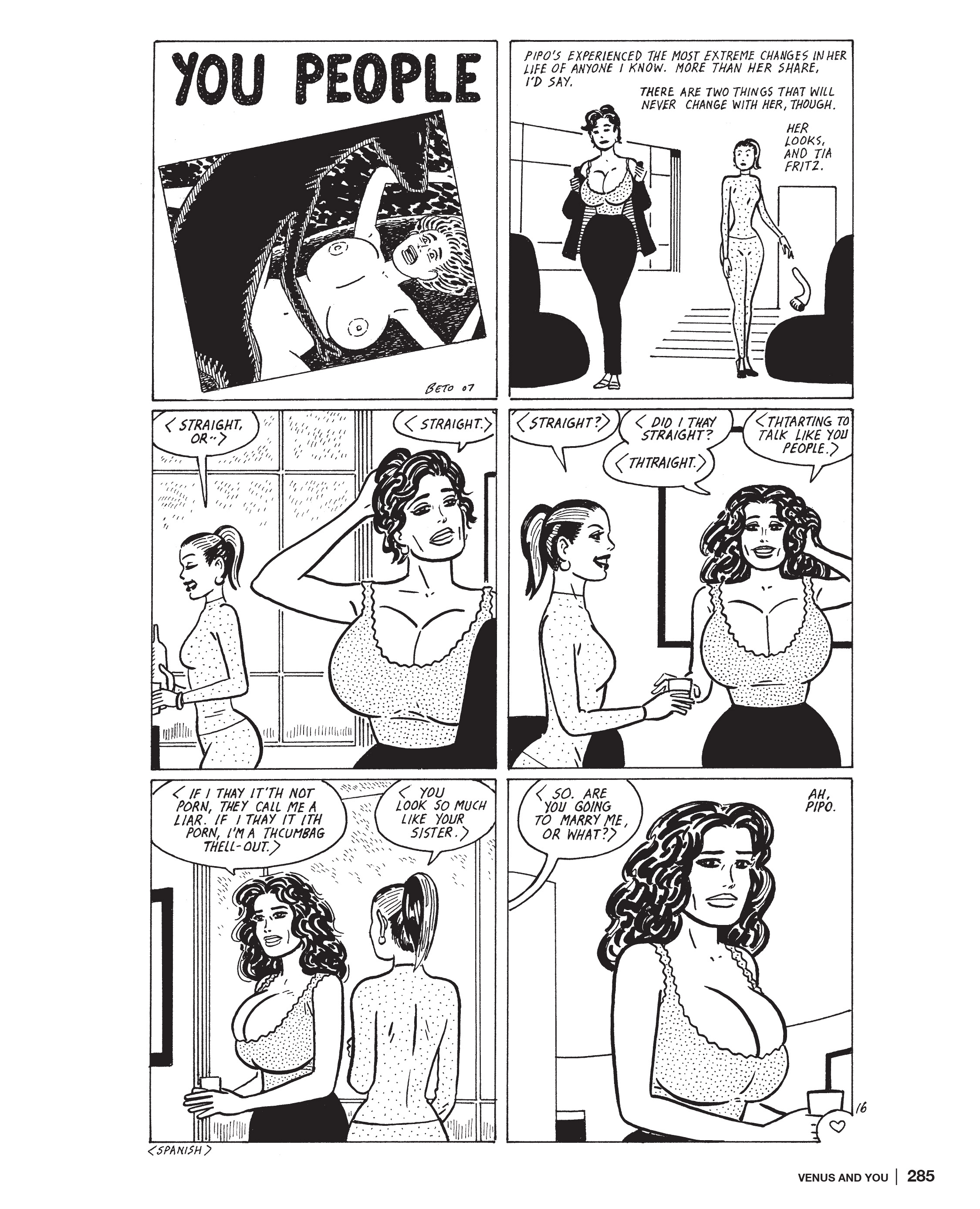 Read online Three Sisters: The Love and Rockets Library comic -  Issue # TPB (Part 3) - 85
