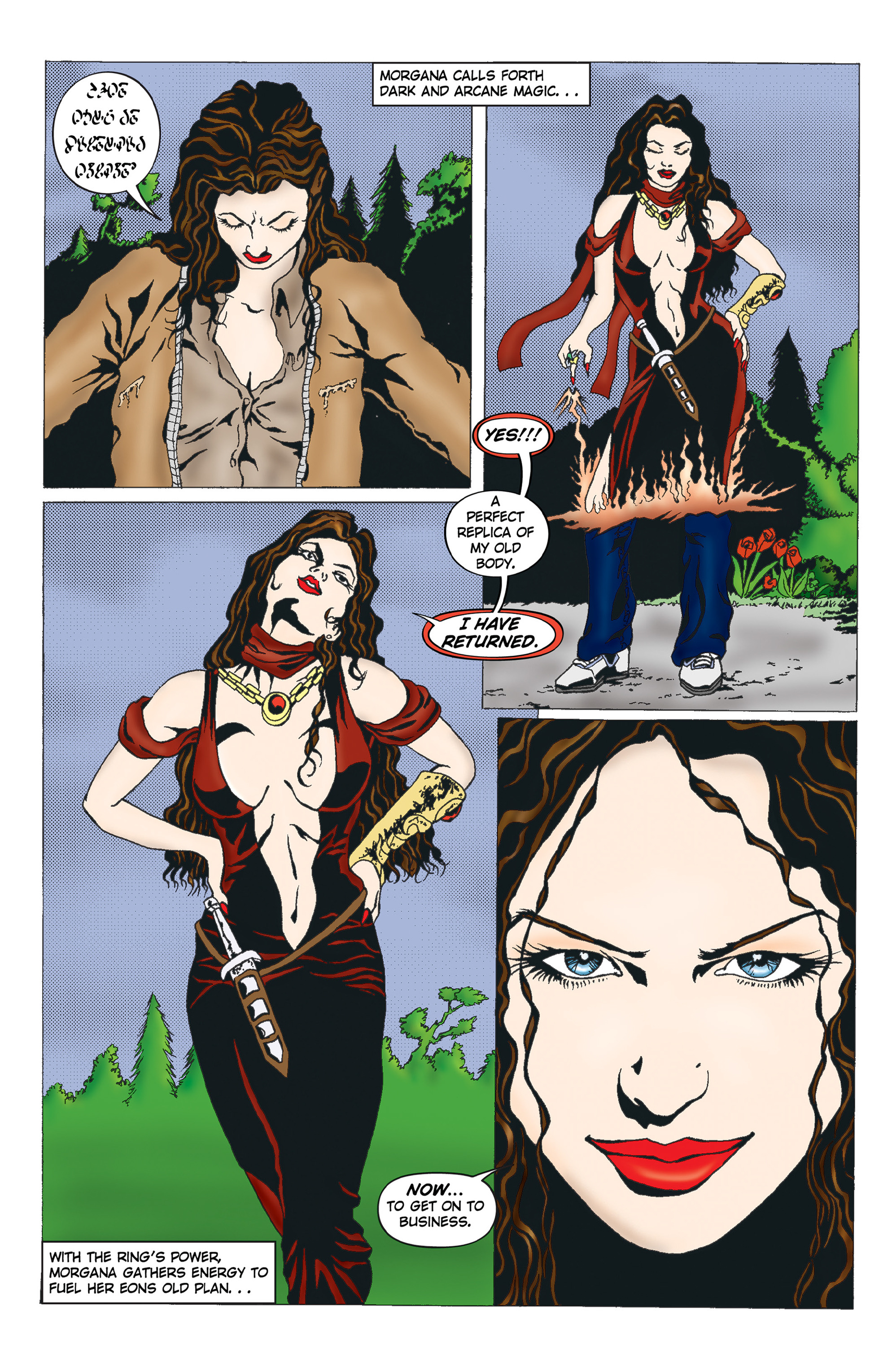 Read online Merlin's Ring comic -  Issue # Full - 13
