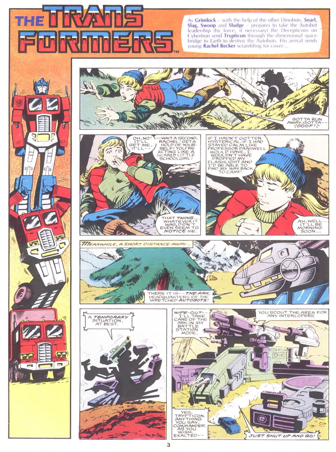 Read online The Transformers (UK) comic -  Issue #112 - 3