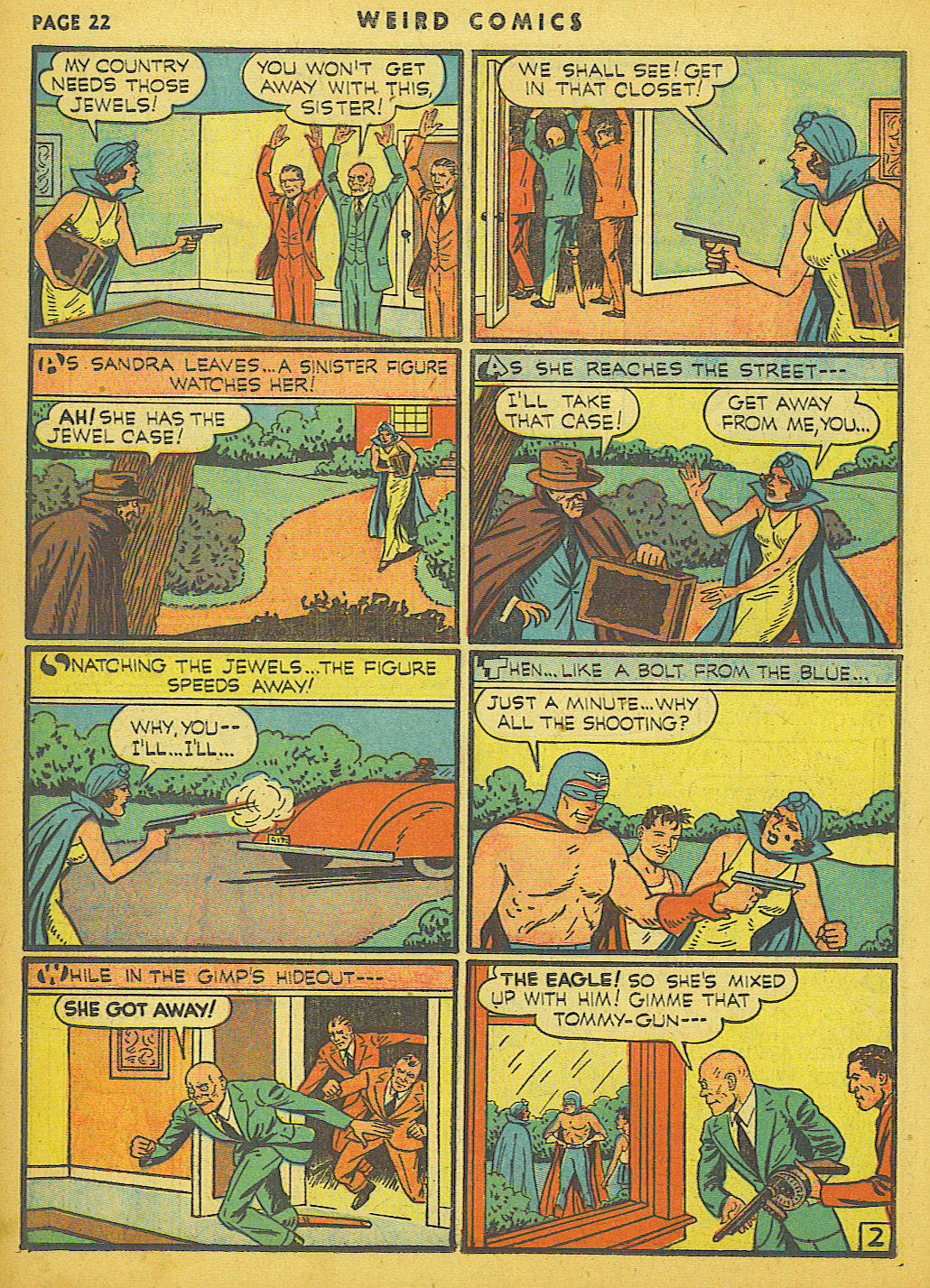 Read online Weird Comics comic -  Issue #11 - 24