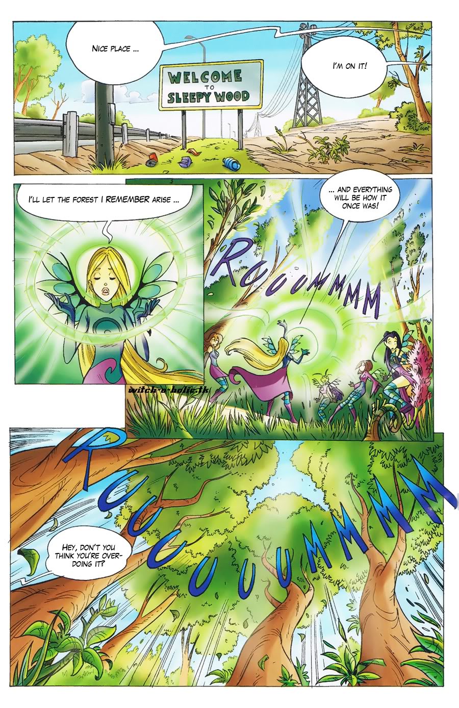 Read online W.i.t.c.h. comic -  Issue #109 - 22