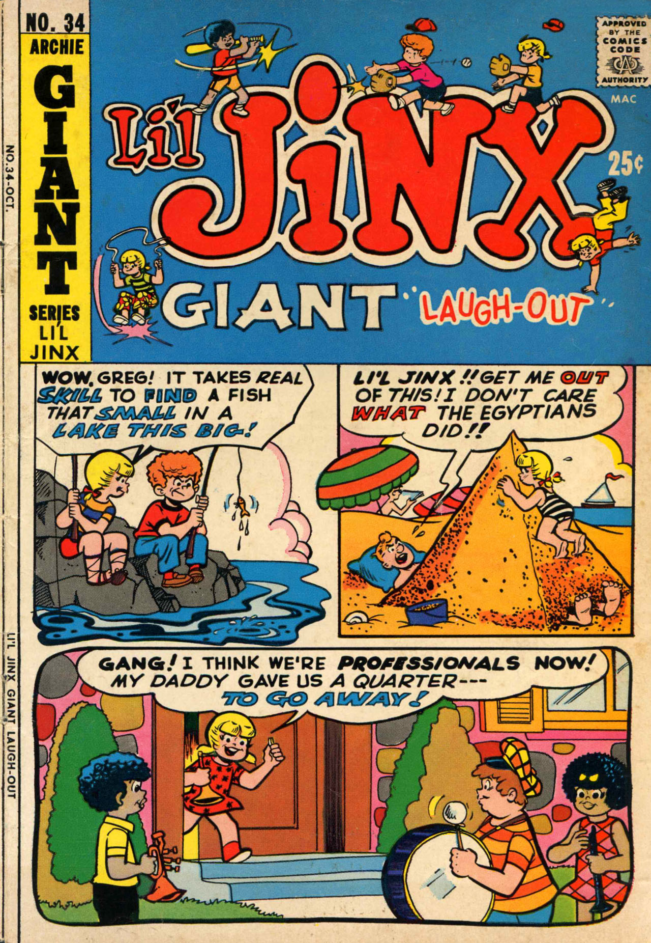 Read online Li'l Jinx Giant Laugh-Out comic -  Issue #34 - 1