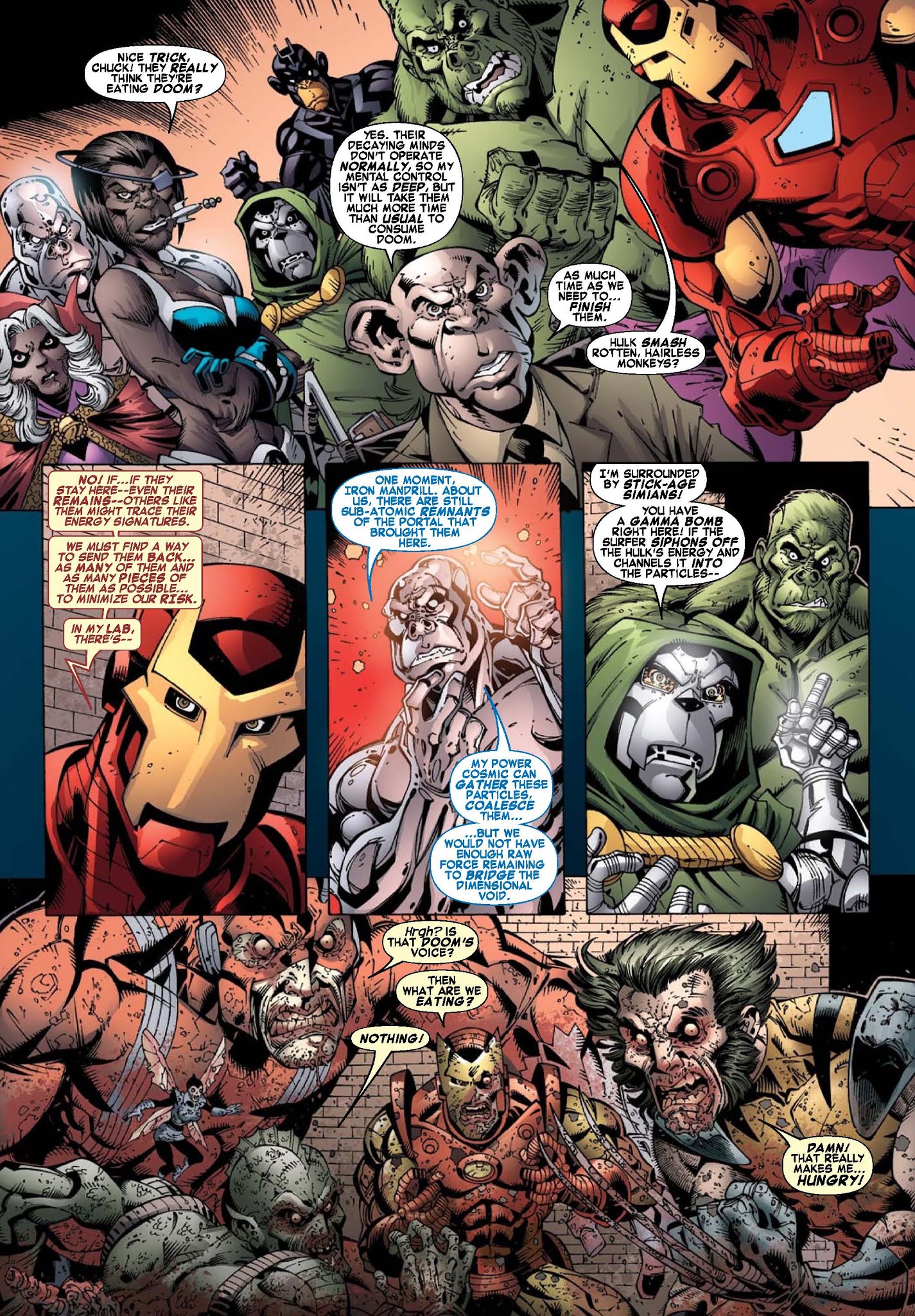 Read online Marvel Apes: Prime Eight comic -  Issue #3 - 2