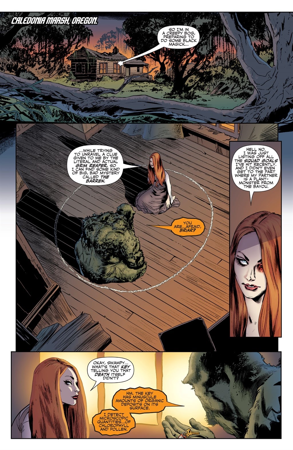 Read online Swamp Thing: Tales From the Bayou comic -  Issue # TPB (Part 2) - 22