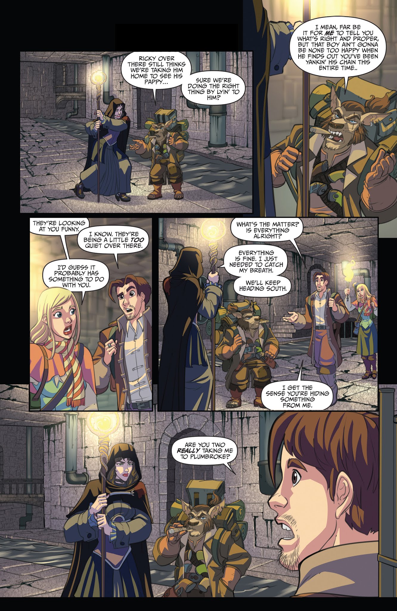 Read online Helm comic -  Issue #4 - 5