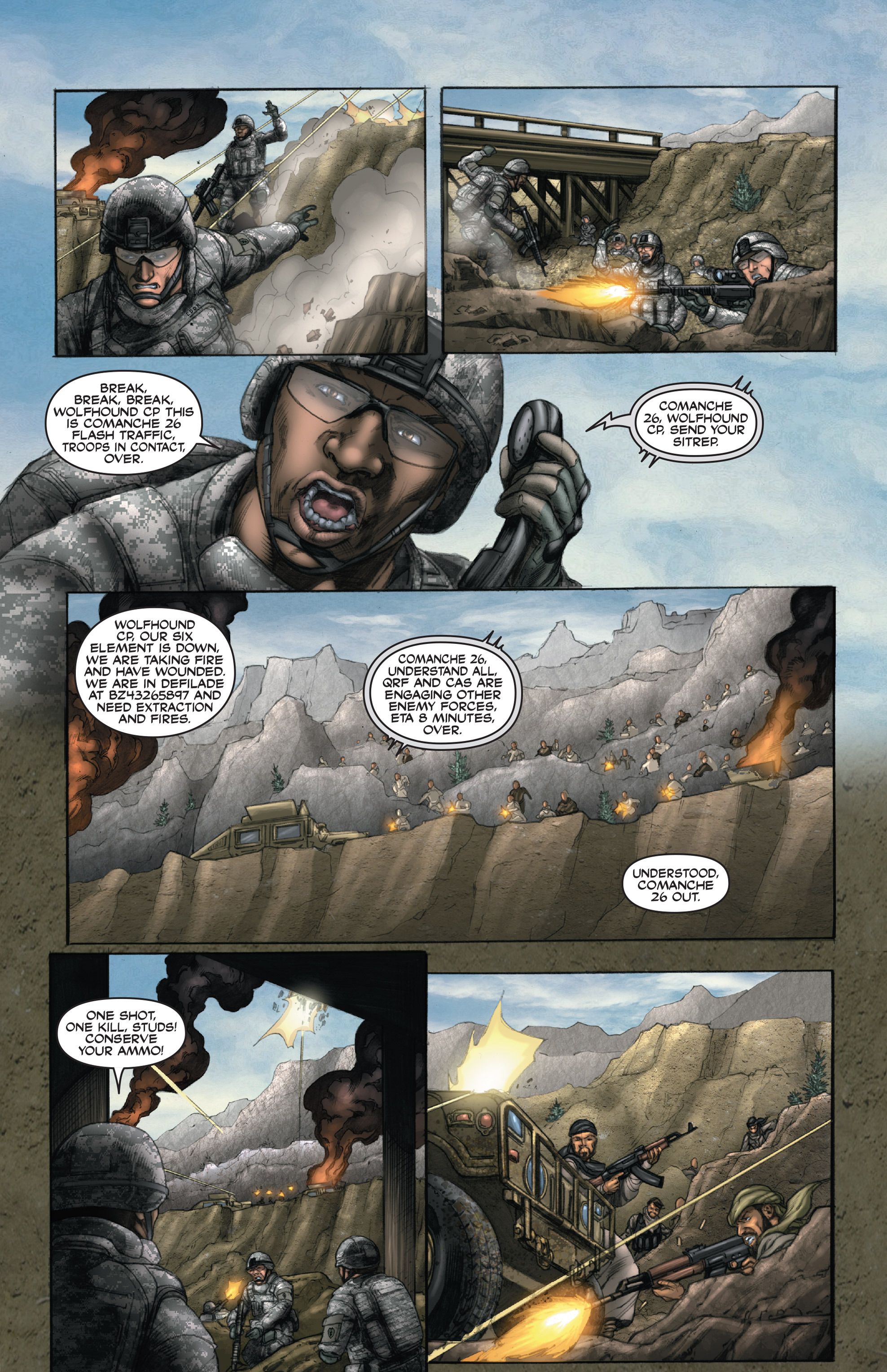 Read online America's Army comic -  Issue #14 - 17