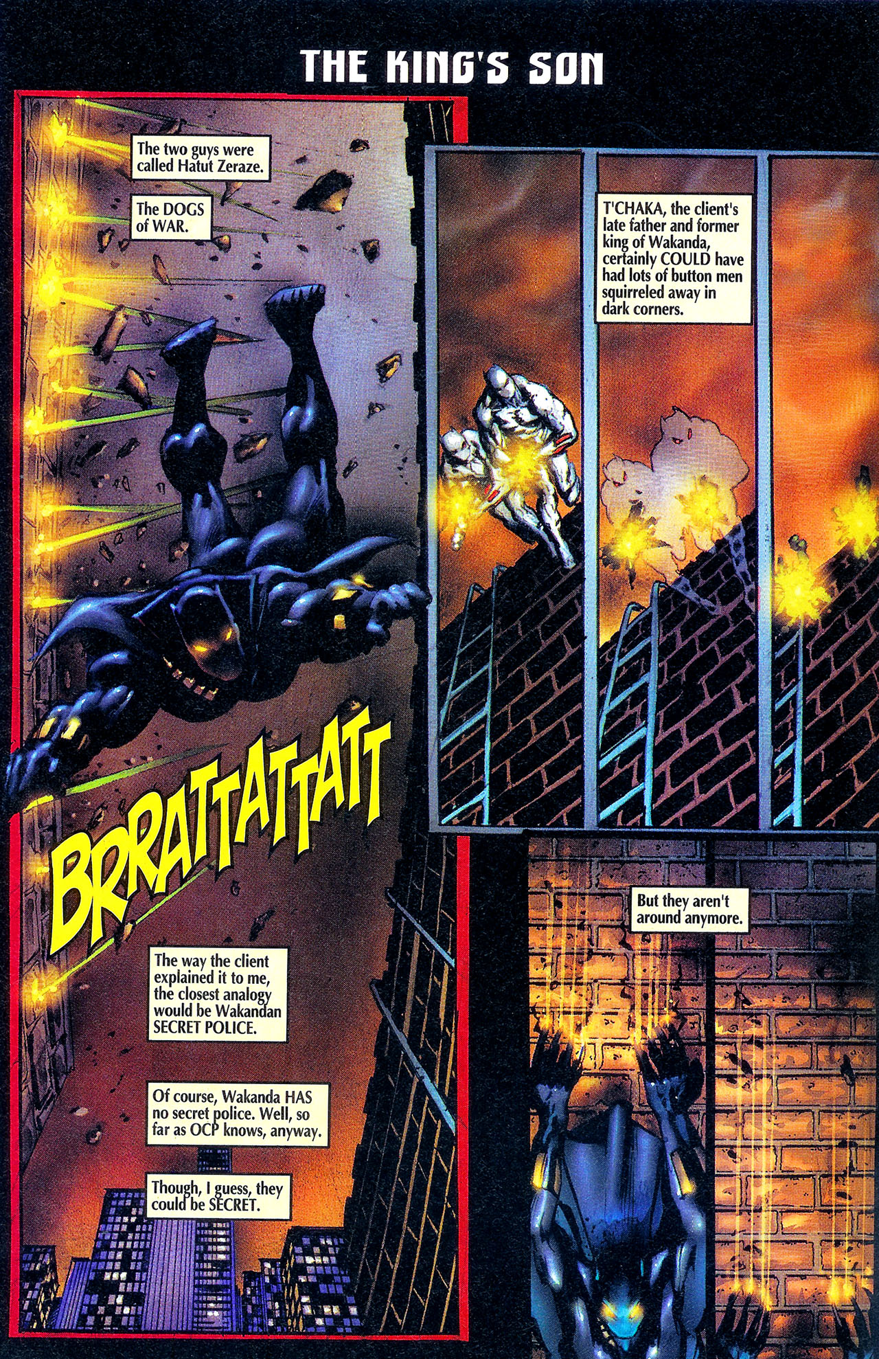 Read online Black Panther (1998) comic -  Issue #4 - 4
