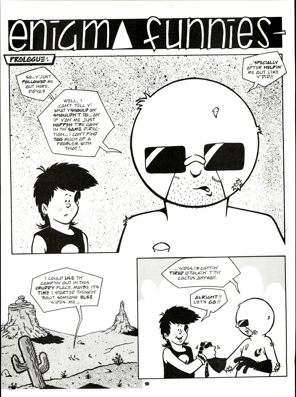 Read online Threat comic -  Issue #7 - 11