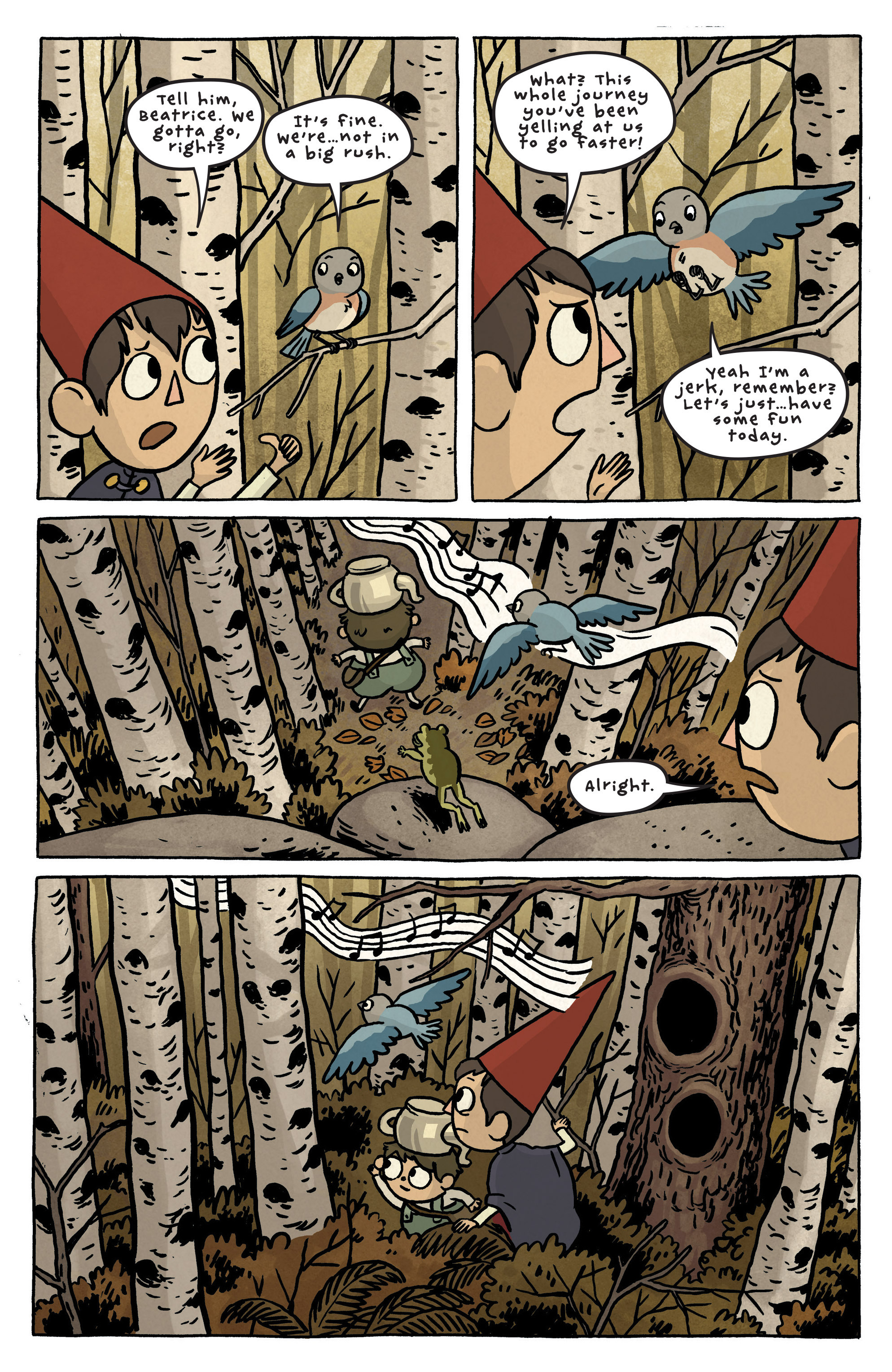Read online Over the Garden Wall (2015) comic -  Issue #3 - 7