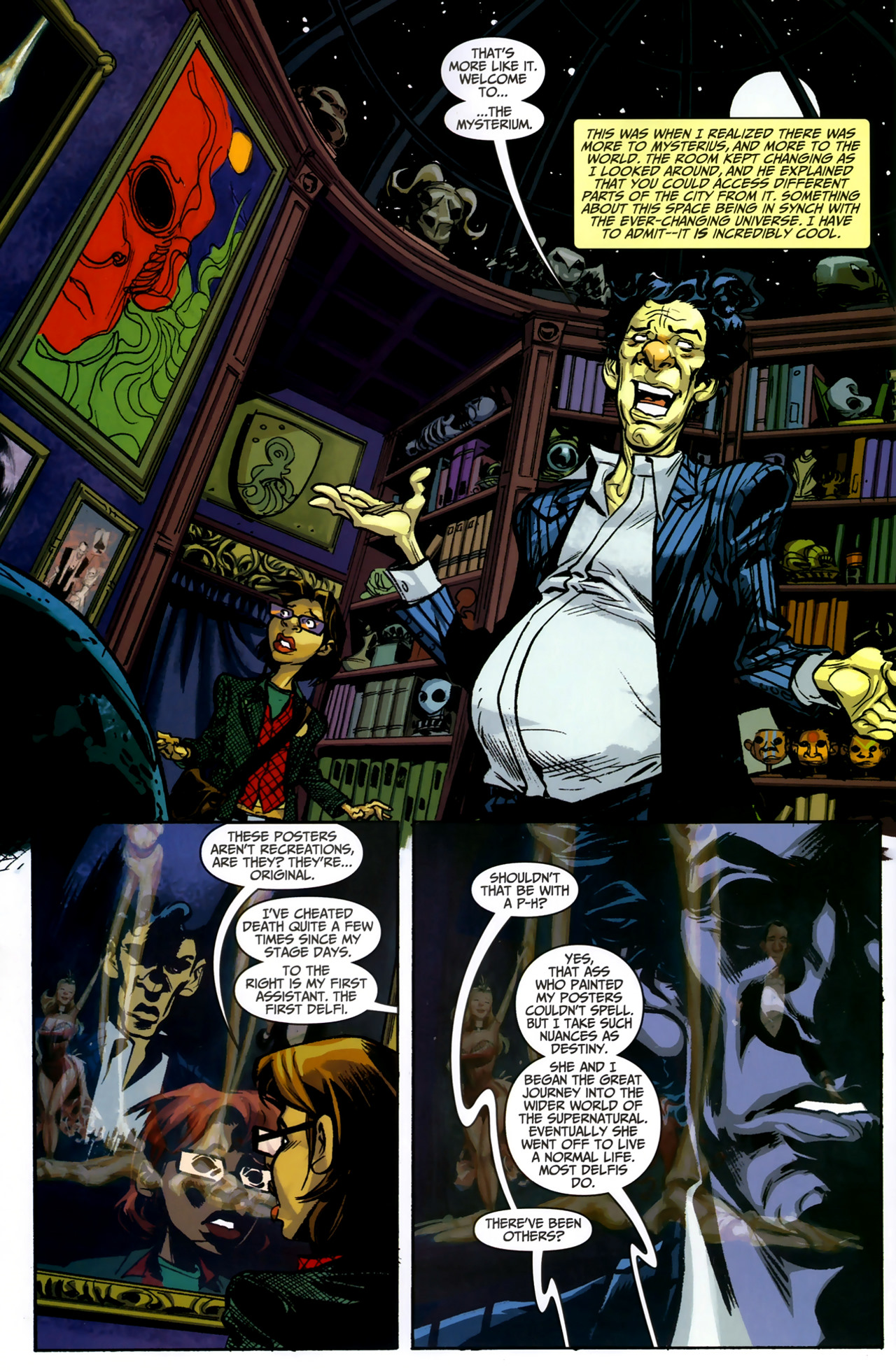 Read online Mysterius comic -  Issue #1 - 21