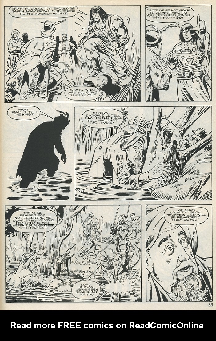 The Savage Sword Of Conan issue 131 - Page 53