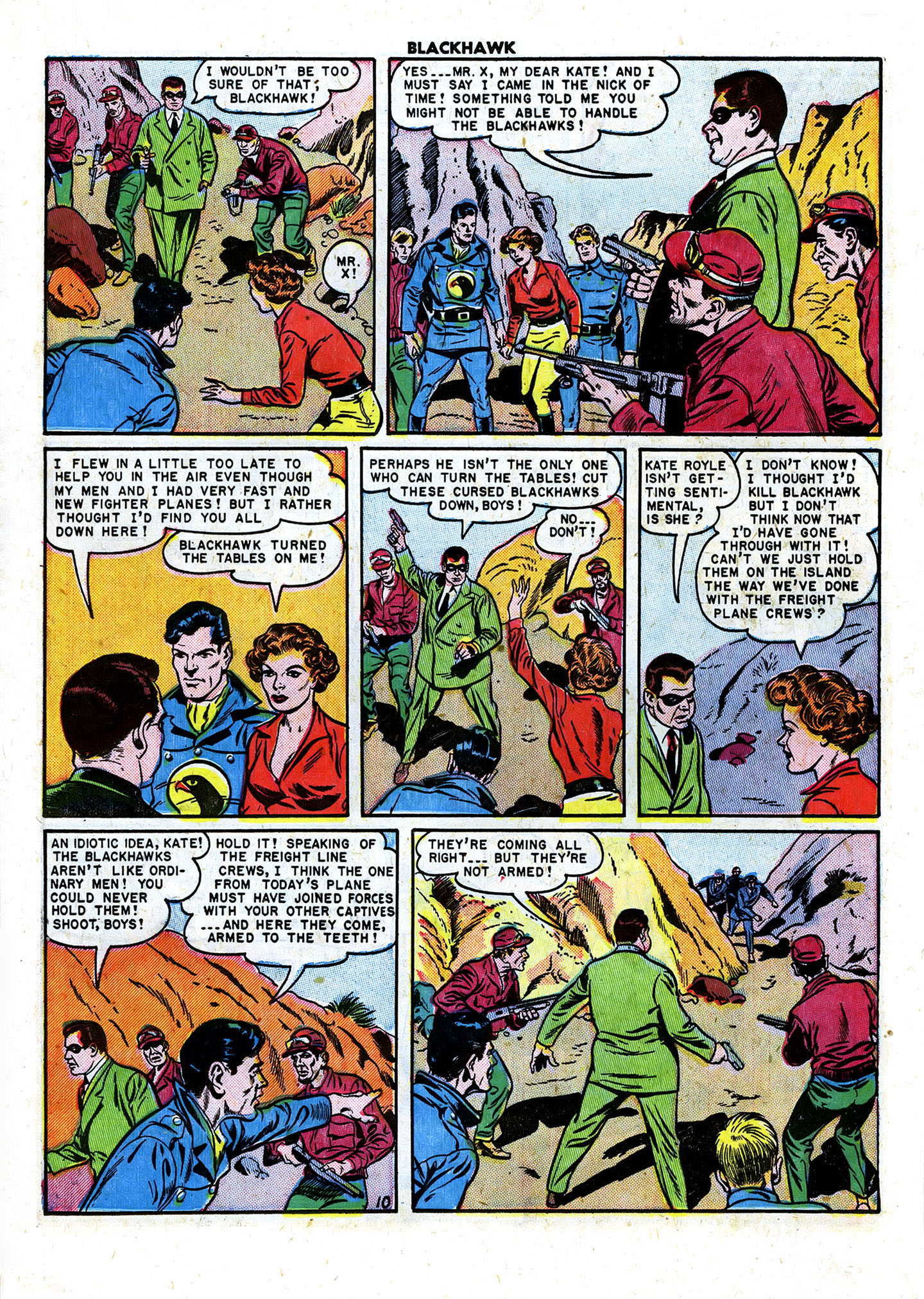 Read online Blackhawk (1957) comic -  Issue #36 - 24