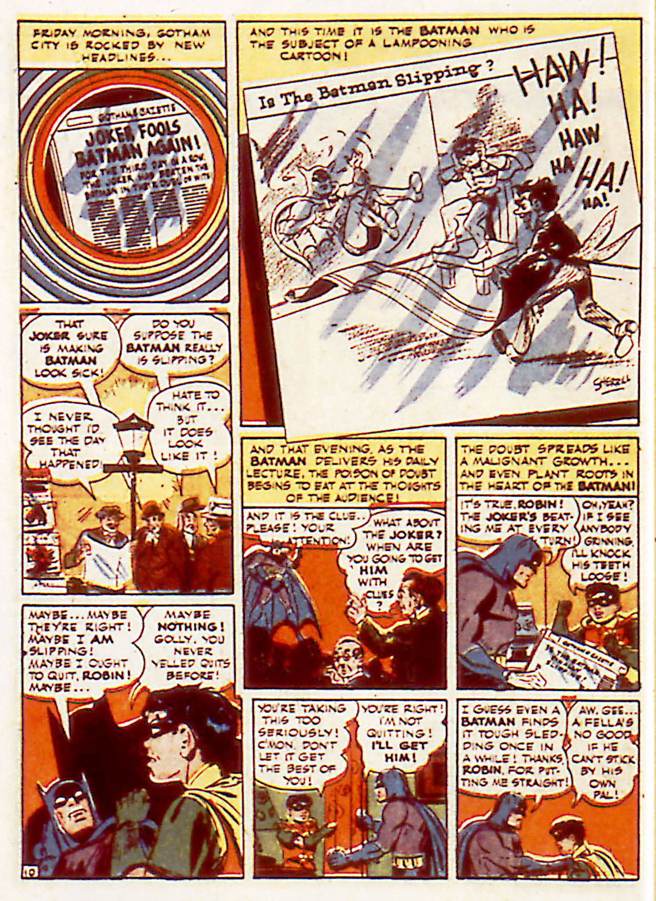 Read online Detective Comics (1937) comic -  Issue #71 - 12