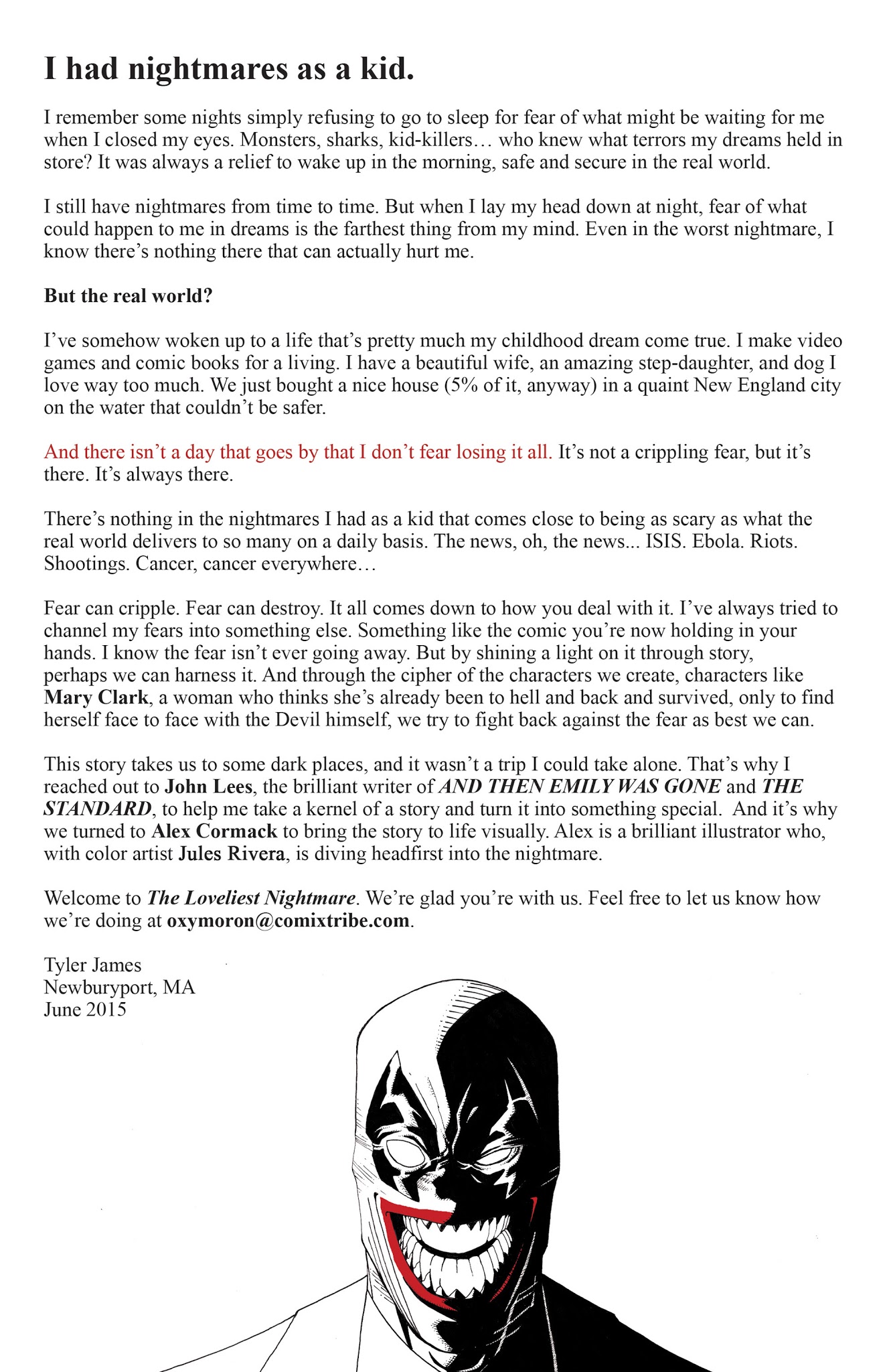 Read online Oxymoron: The Loveliest Nightmare comic -  Issue #1 - 29