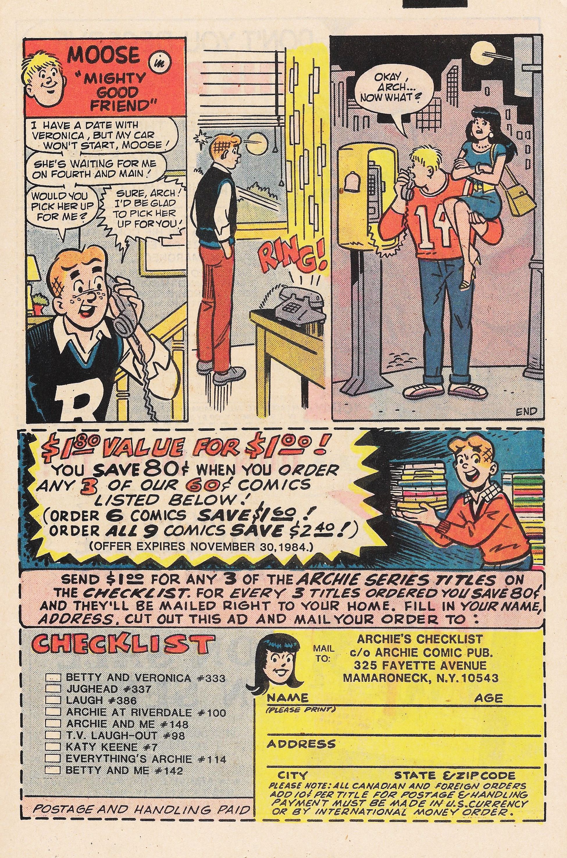 Read online Everything's Archie comic -  Issue #114 - 23