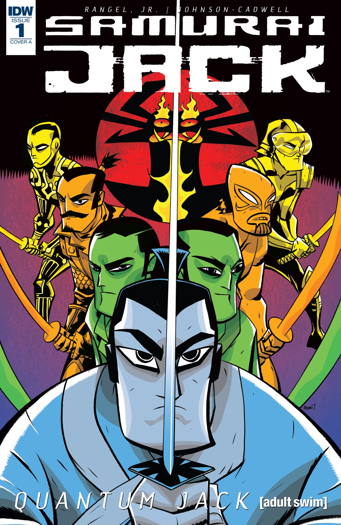 Read online Samurai Jack: Quantum Jack comic -  Issue #1 - 1