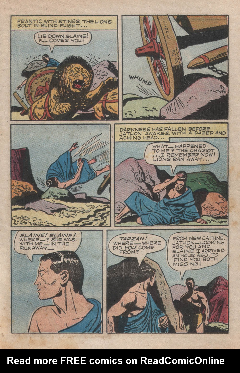 Read online Tarzan (1948) comic -  Issue #35 - 23
