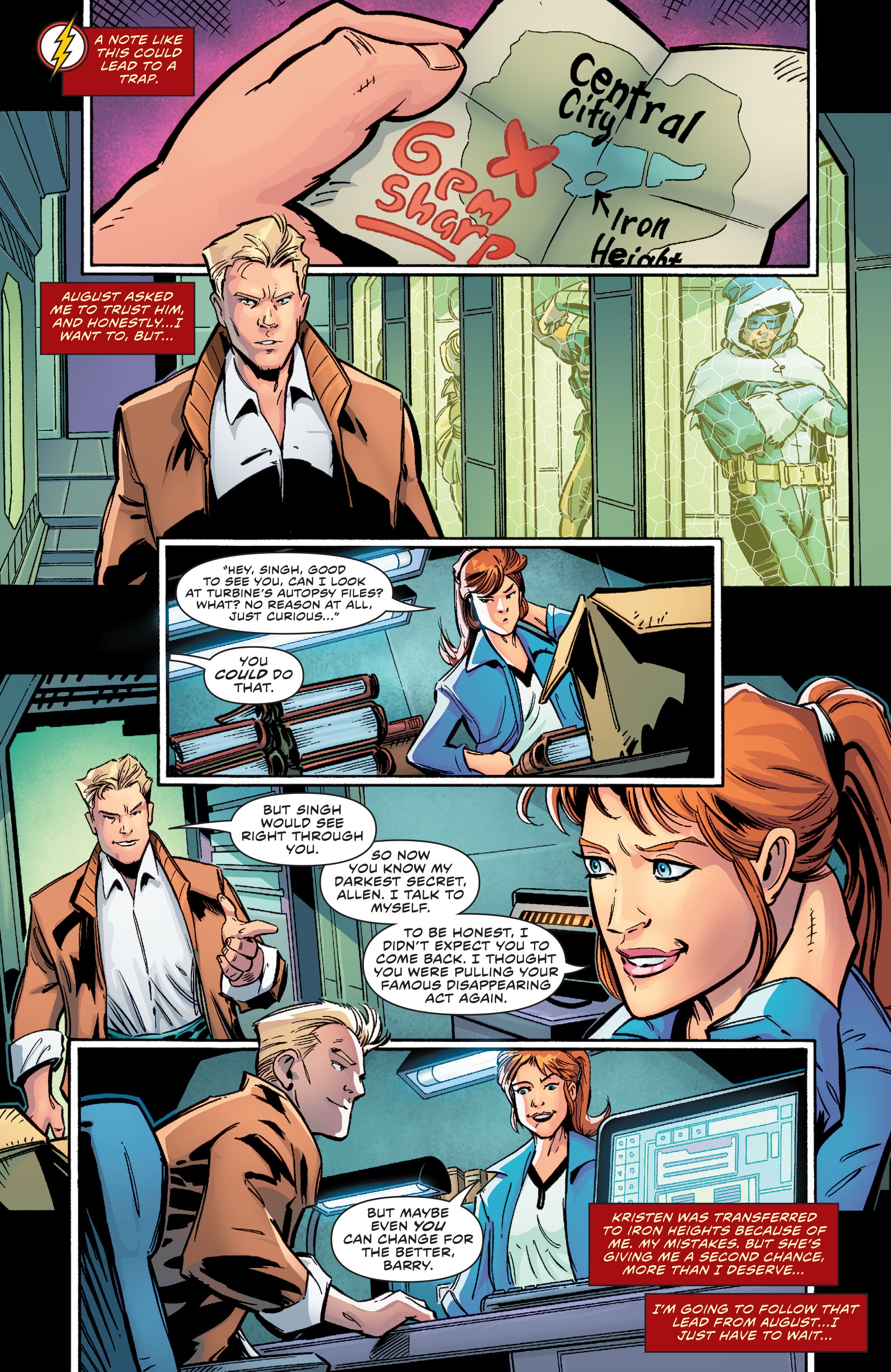 Read online Flash: The Rebirth Deluxe Edition comic -  Issue # TPB 3 (Part 2) - 100