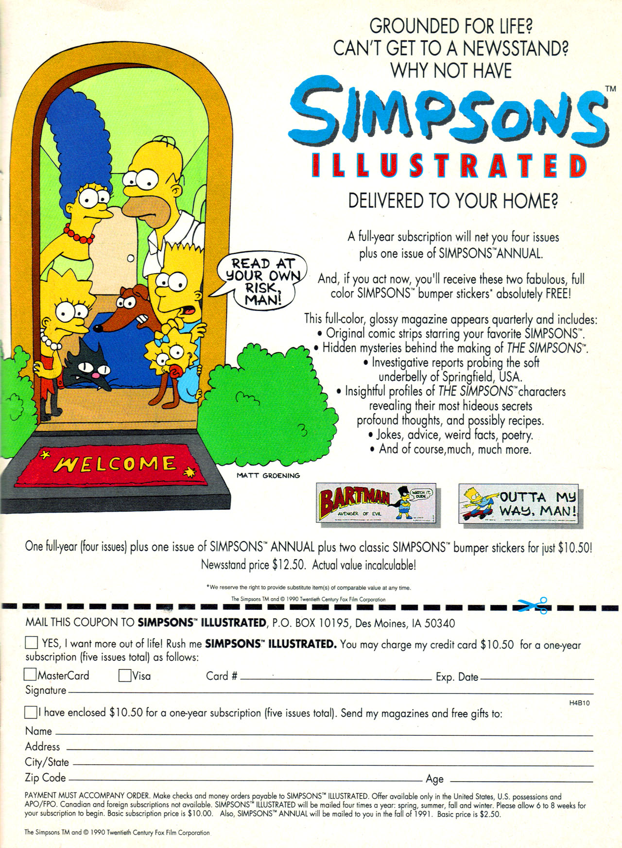 Read online Simpsons Illustrated (1991) comic -  Issue #1 - 9