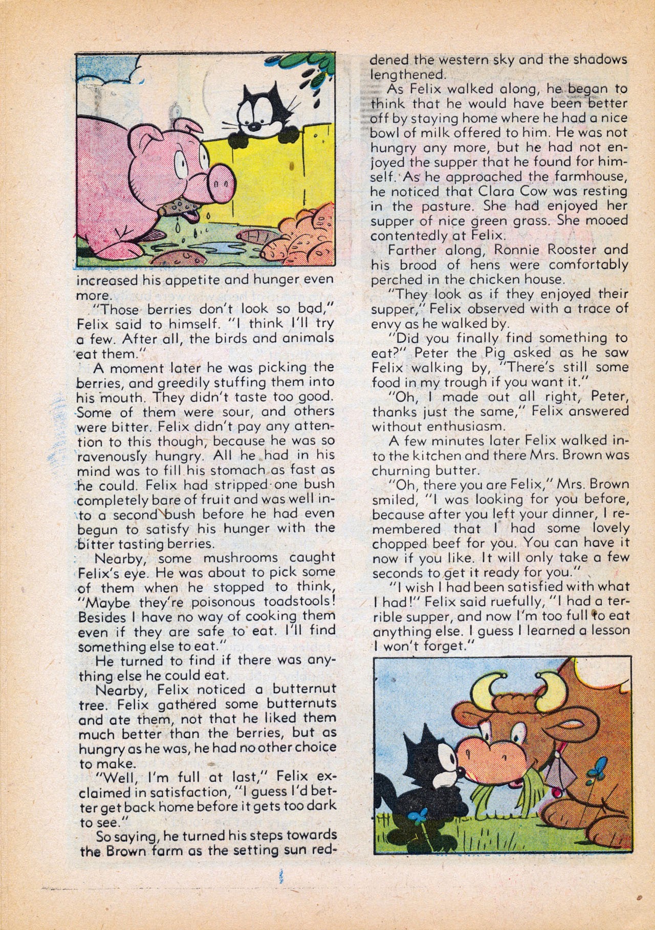 Read online Felix the Cat (1948) comic -  Issue #17 - 44