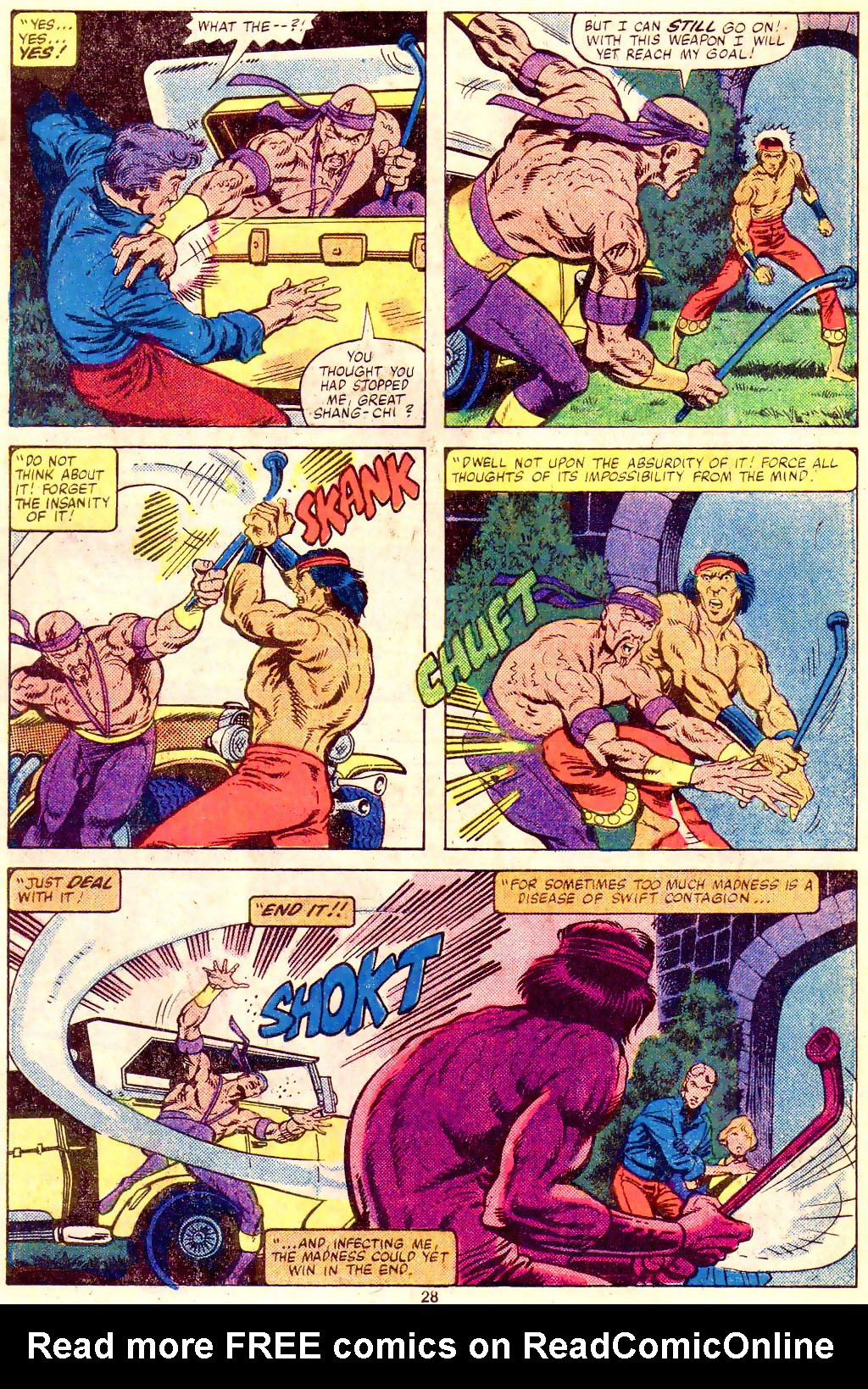 Master of Kung Fu (1974) Issue #98 #83 - English 22