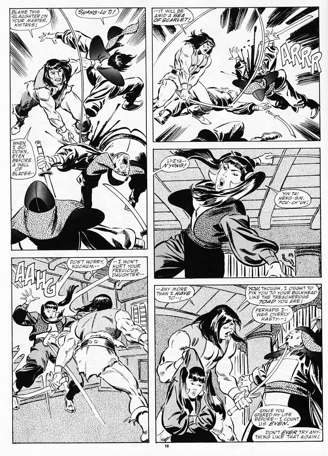The Savage Sword Of Conan issue 190 - Page 20