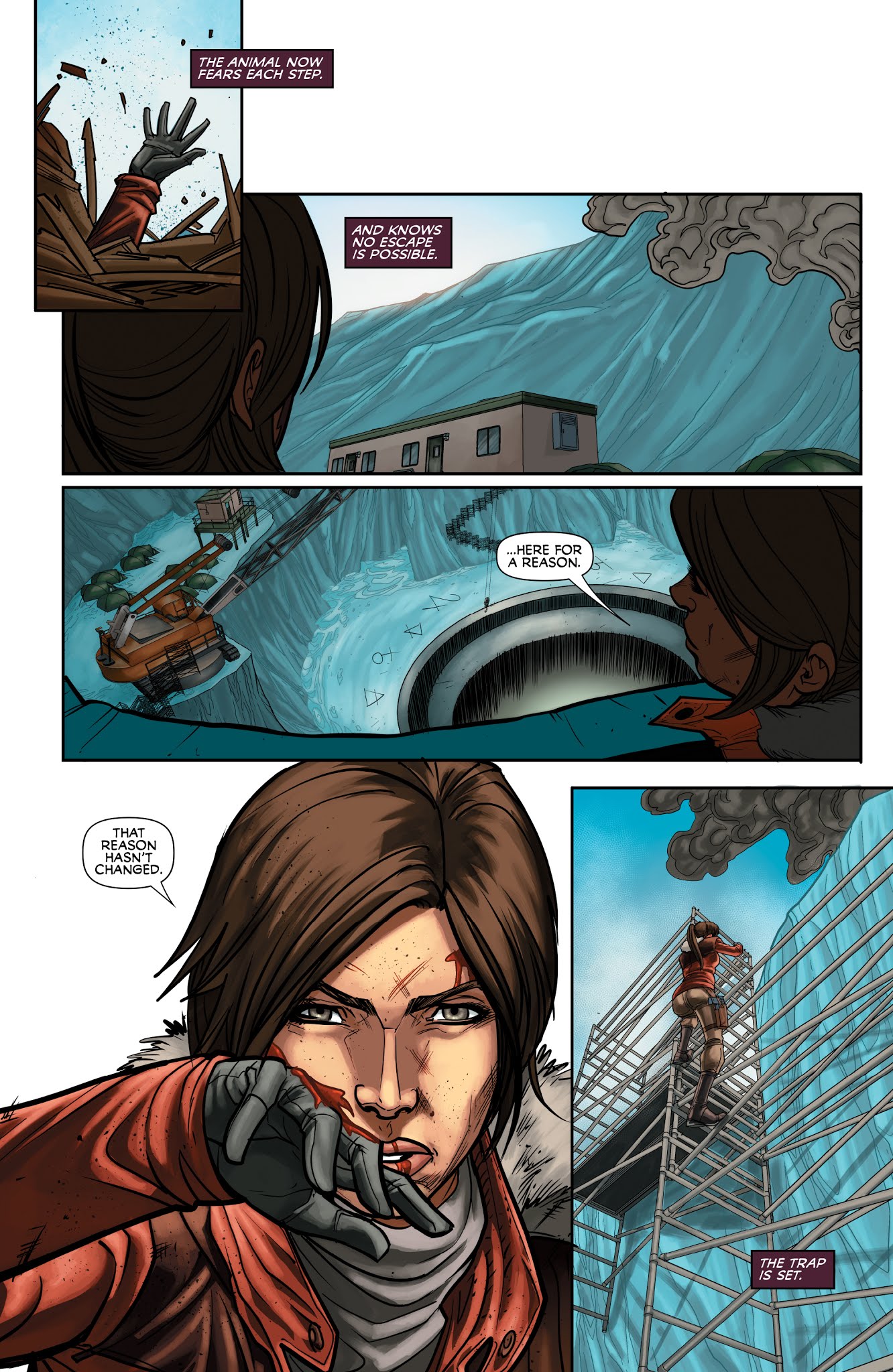 Read online Tomb Raider: Inferno comic -  Issue #1 - 15